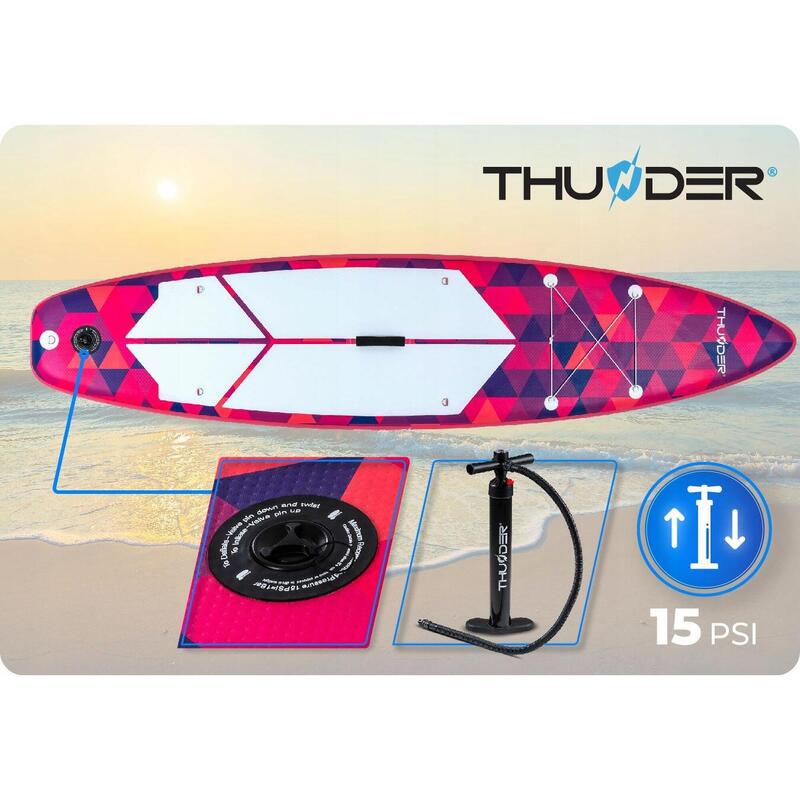 Deska SUP pompowana akcesoria THUNDER VOLCA 320cm