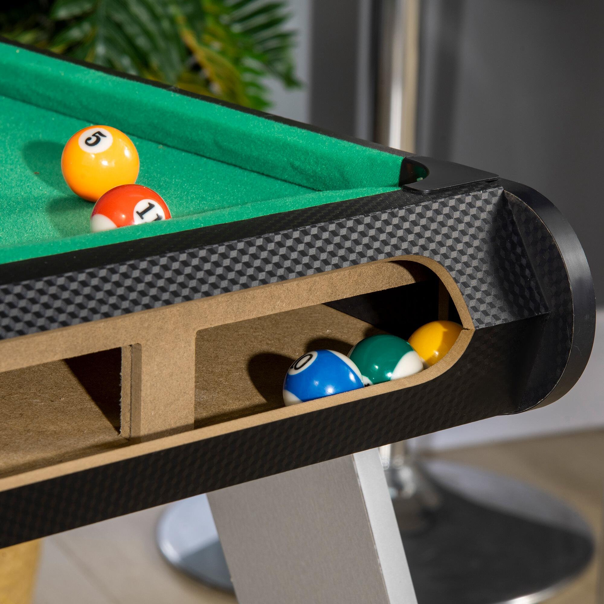 Mesa de Jogos 6 em 1 120x88x79 cm Multicor HOMCOM 4/6