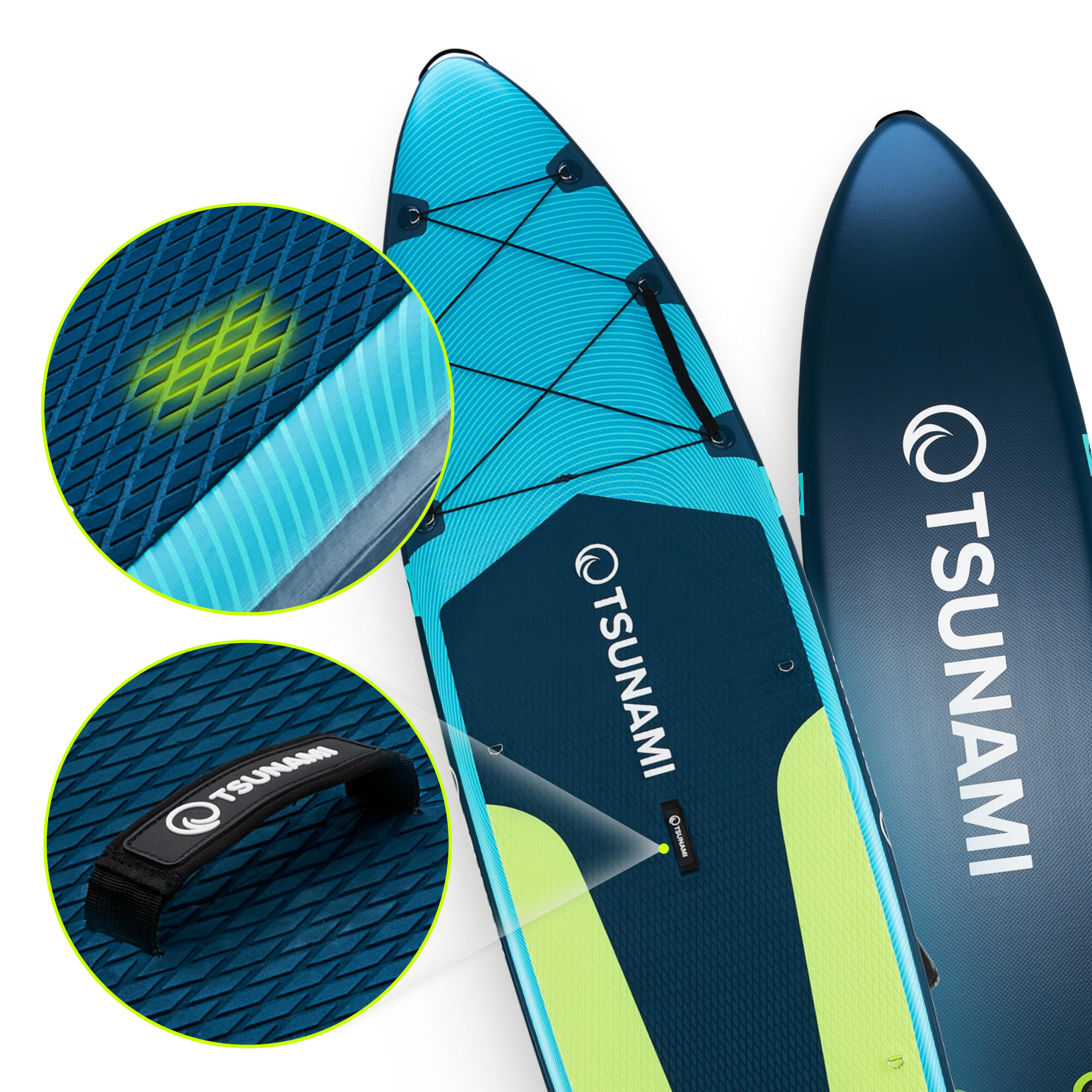 SUP Board Opblaasbaar Allround unisex PRO multicolor TSUNAMI 6/7