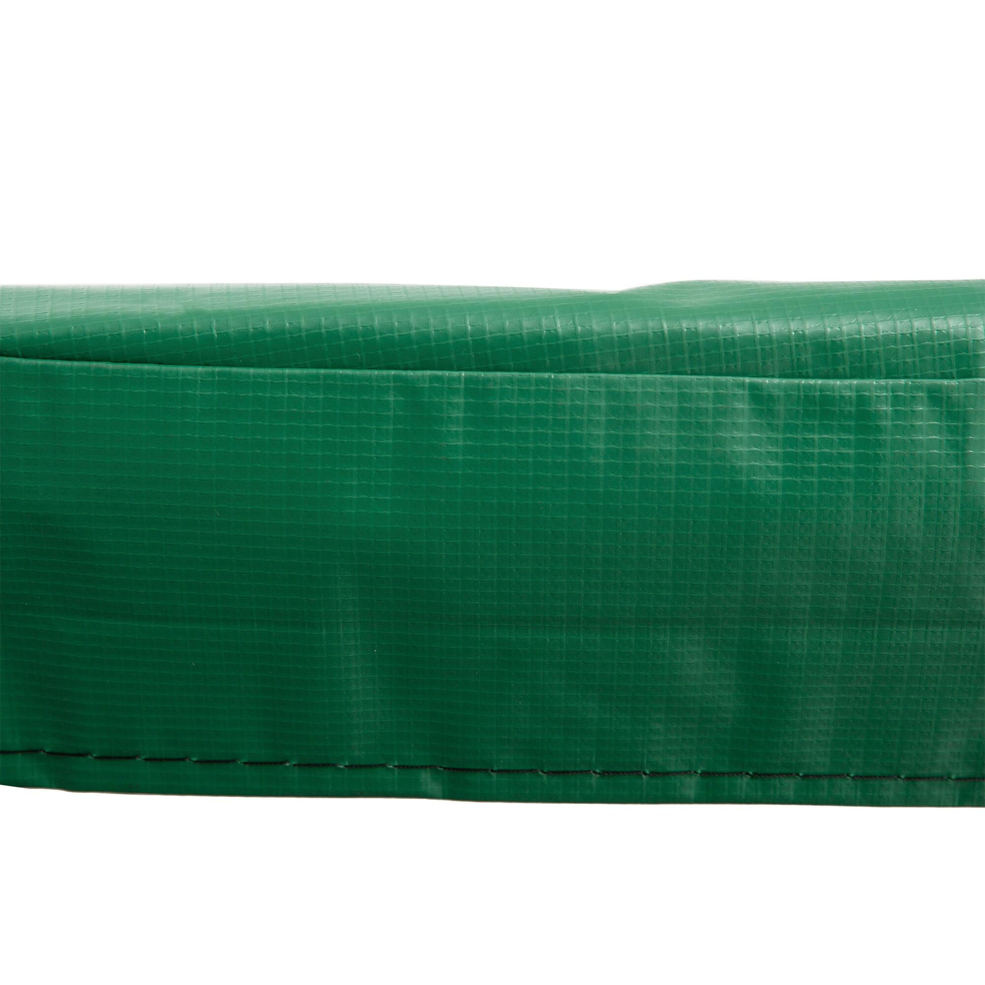 Cojín Borde para Cama Elástica HOMCOM 305x305x1.5 cm Verde 4/6