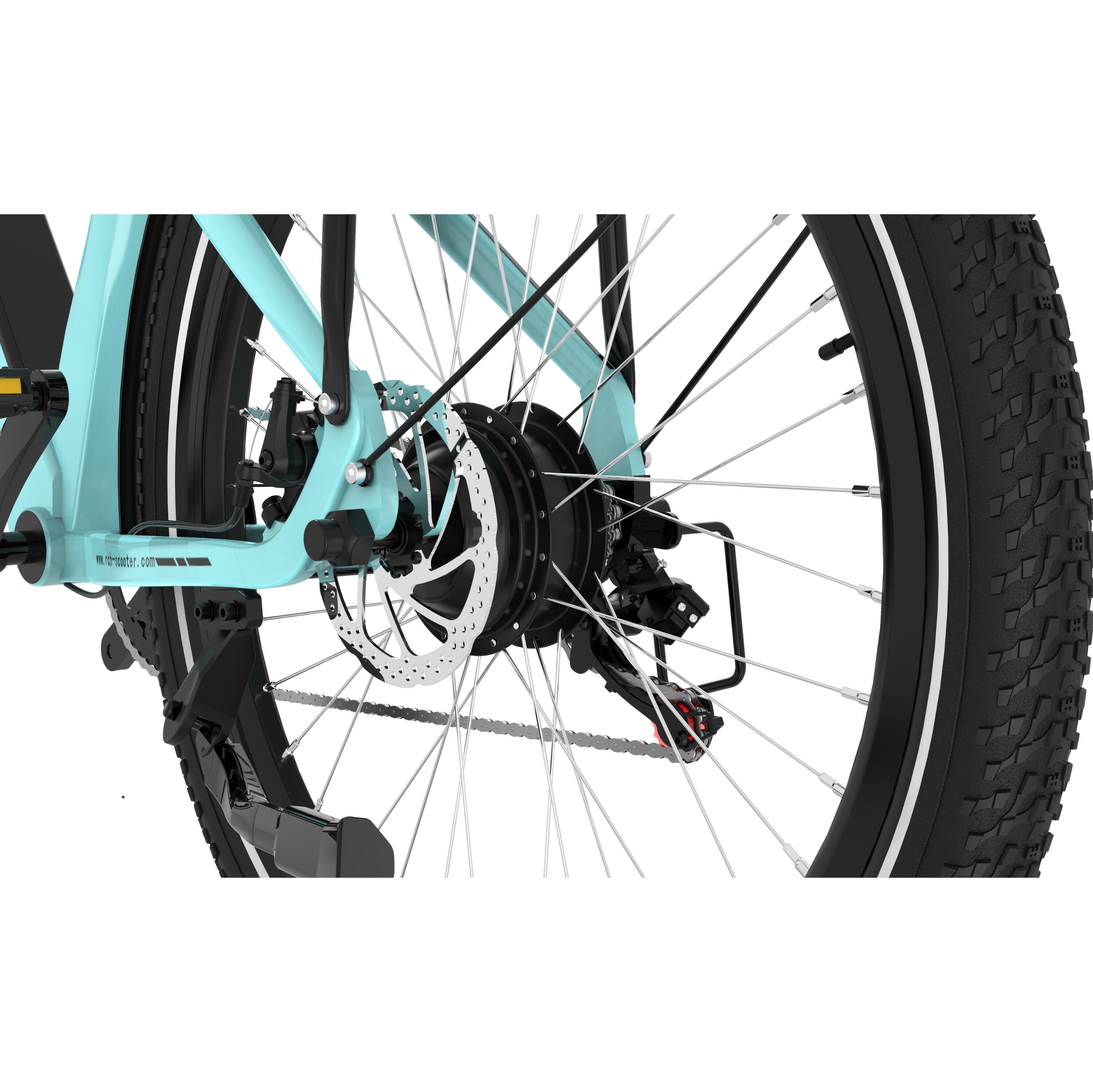 Electric City Bikes G5, E-bikes 27.5",APP&NFC,BLUE 3/8