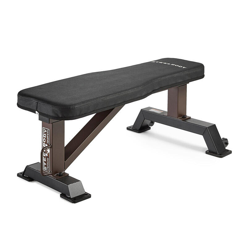 STEELBODY FLAT PRESS WEIGHT  TRAINING BENCH