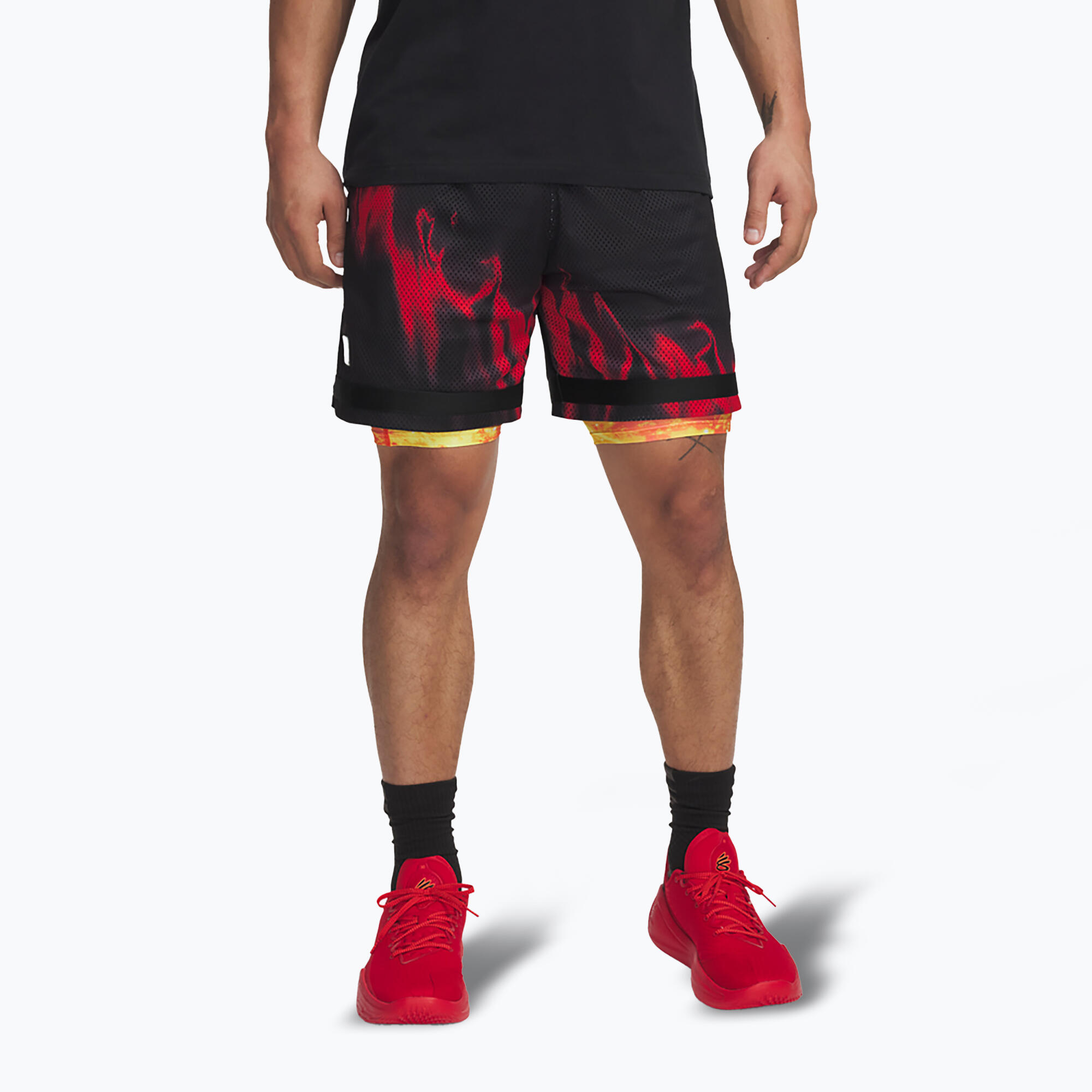 UNDER ARMOUR Pantalones cortos de baloncesto Uder Armour Curry Statement I para hombre
