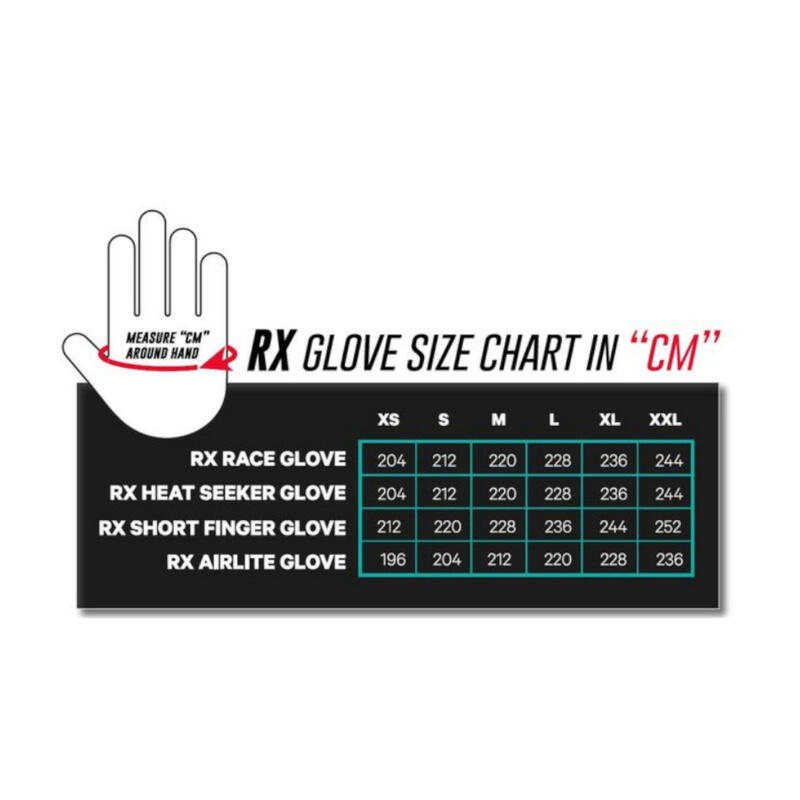 Rękawiczki Jetpilot Race RX Glove Short Finger White Black