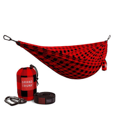 Hamak Grand Trunk Double Delux Print w/Straps Heritage