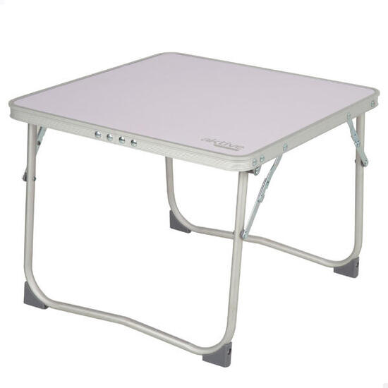 Petite table de camping pliante mauve, anti-bascule et ultra-légère Aktive