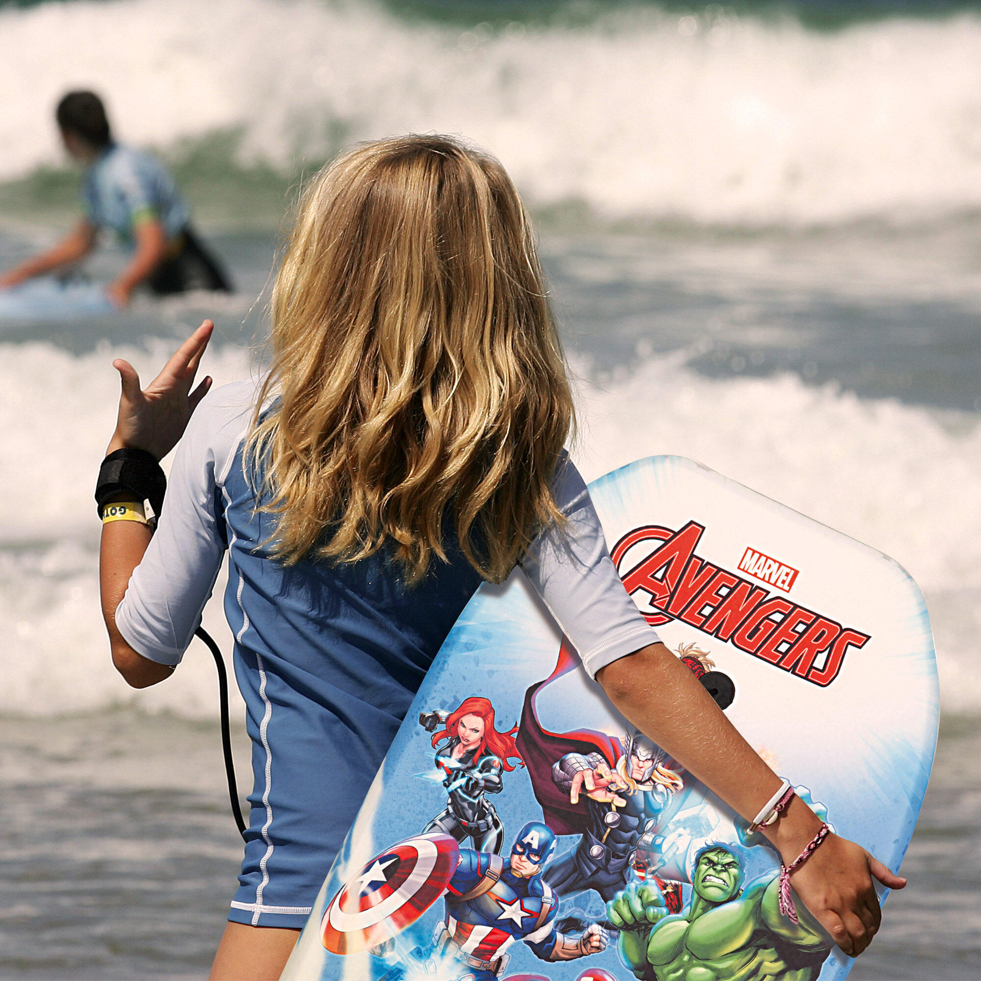 Marvel Avengers prancha de surf para crianças bodyboard super-heróis 6/7