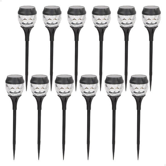 Aktive Lot de 12 balises solaires LED 5-10 lumens avec projection décorative