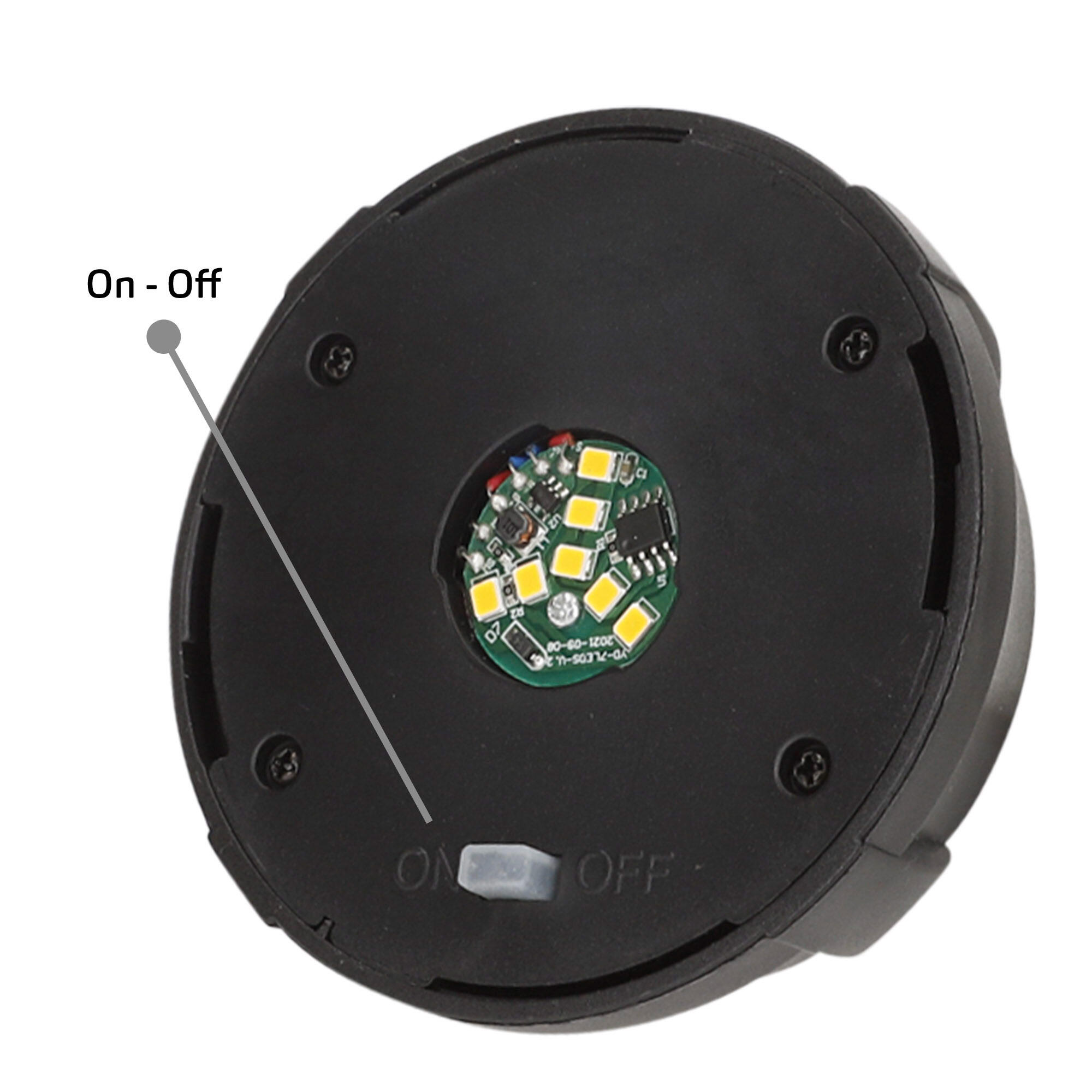 Aktive Lot de 12 balises solaires LED 5-10 lumens avec projection décorative 5/7