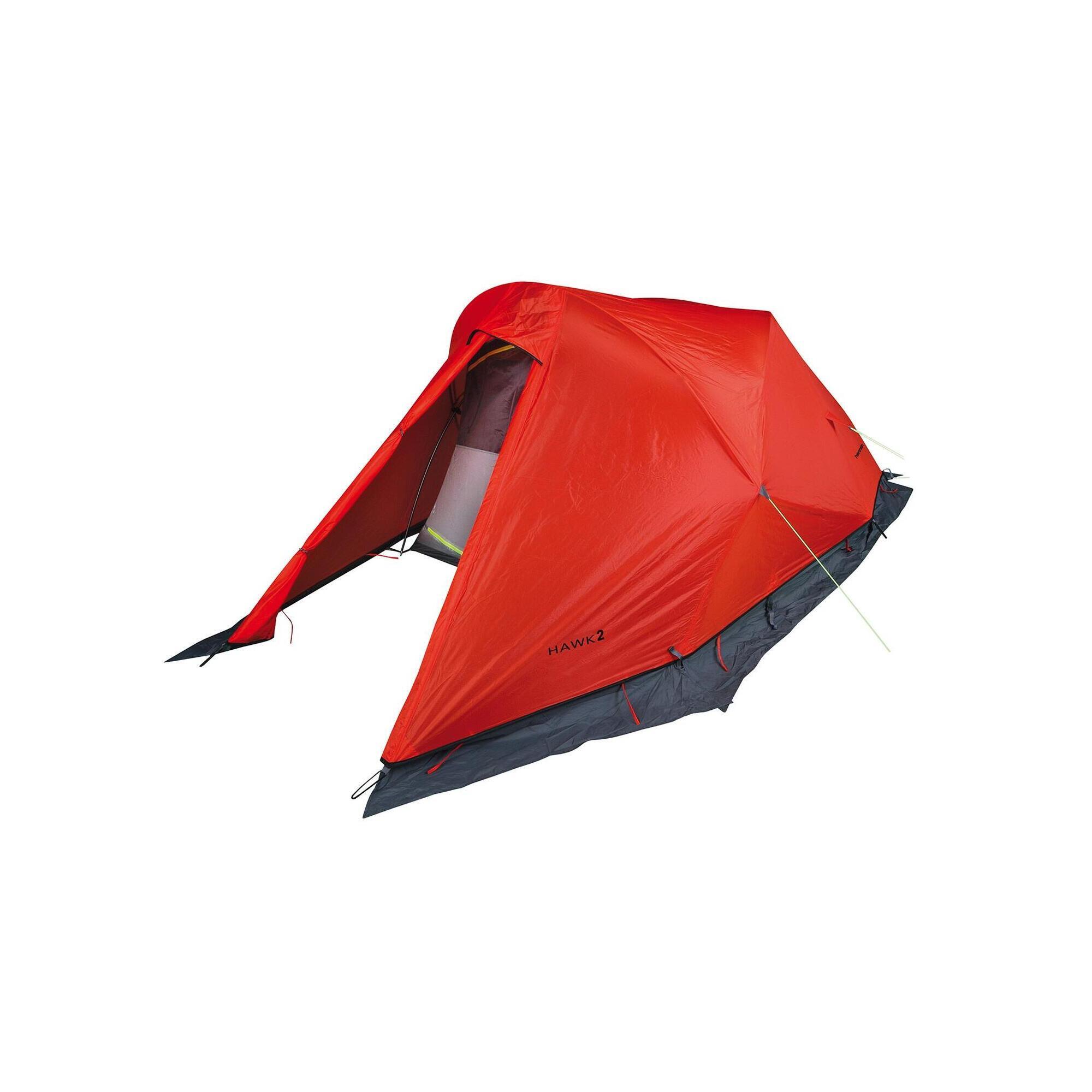 Hannah - Hannah Tente 2 Hommes Ultralégère Hawk 2 Snow - Tente - Rouge - 2 Places - Decathlon