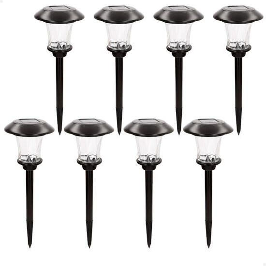 Aktive Lot de 8 balises solaires à LED de 6 lumens avec piquet