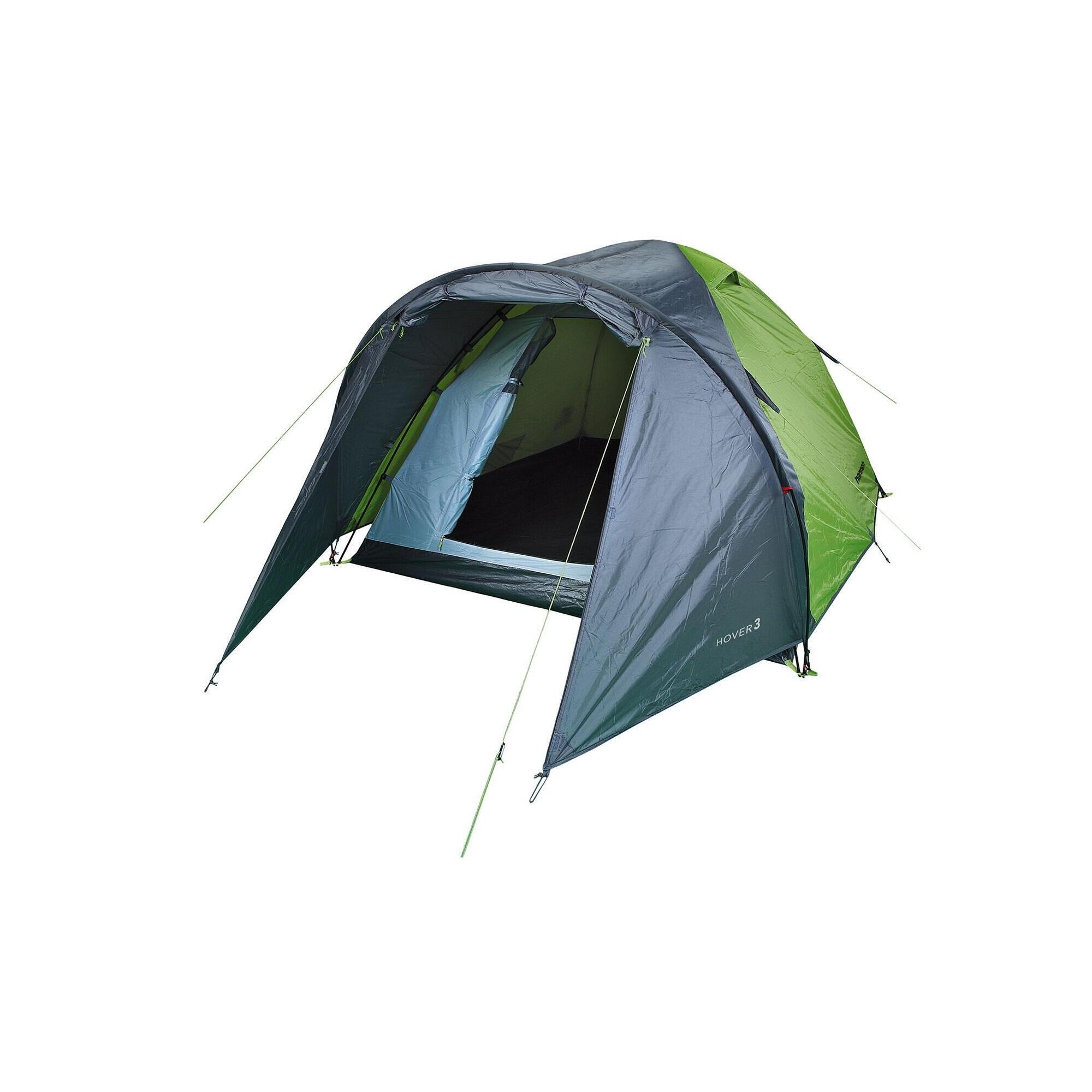 Hannah - Hannah 3 Man Tent Hover 3 - Tente - Gris - 2 Places - Decathlon