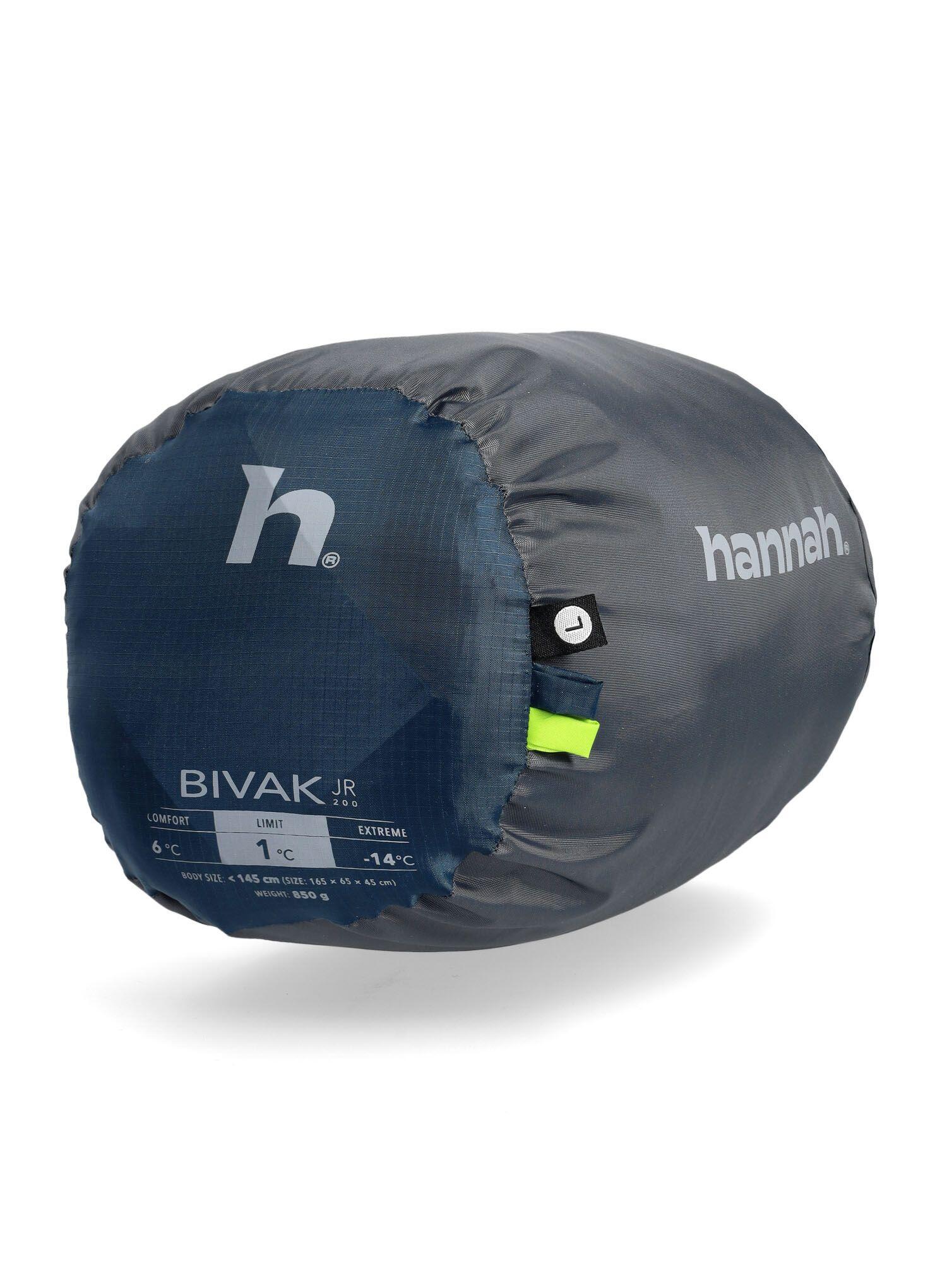 Sacco a pelo Hannah Three Seasons Bivak Jr 200, Comfort 6 °C, 145 sinistra 5/6