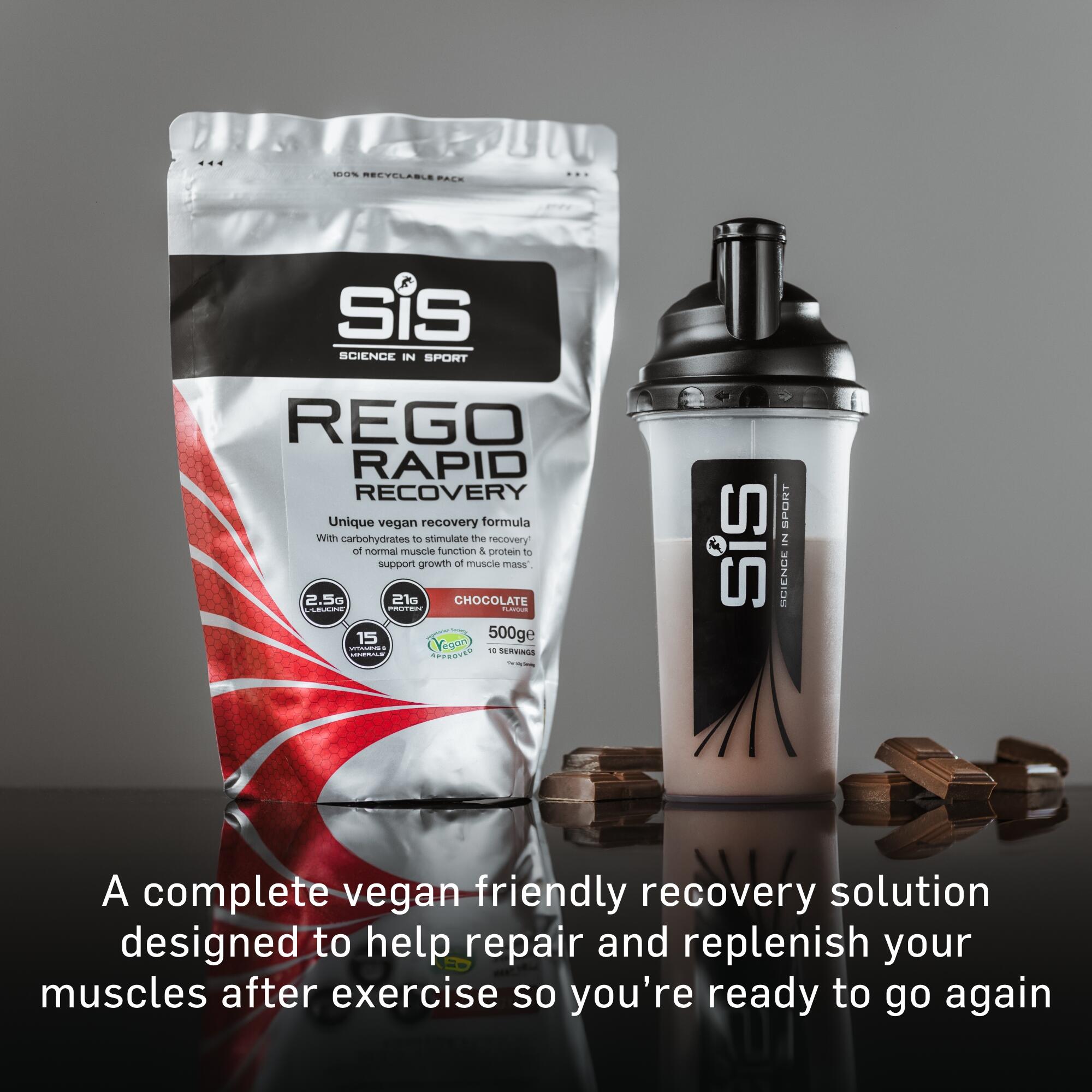 REGO Rapid Recovery - 21g Protein - Chocolate - 500g 3/7