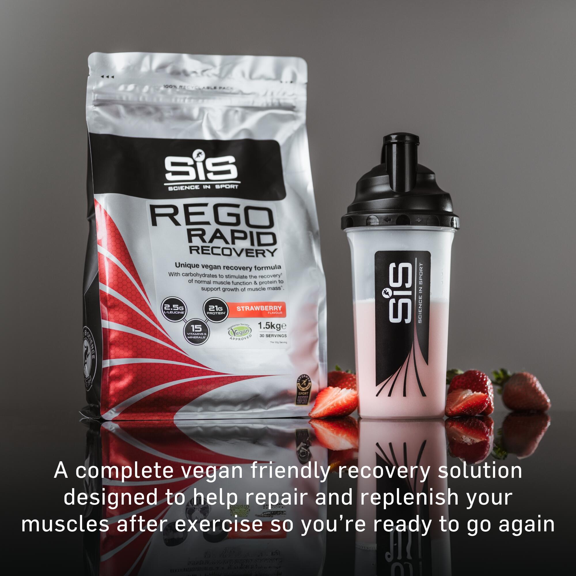 SIS REGO Rapid Recovery (1500g) Strawberry - Intra e post allenamento 3/7