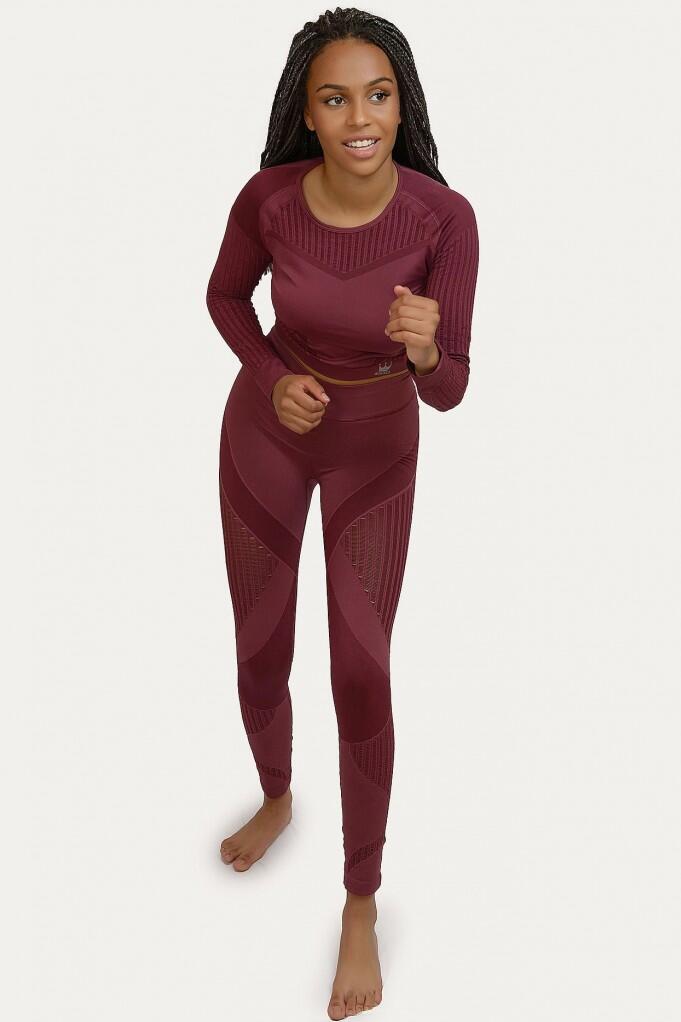 Mallas leggings deportivo sin costuras con fibra Emana 3D, Alisha Anaissa 4/5