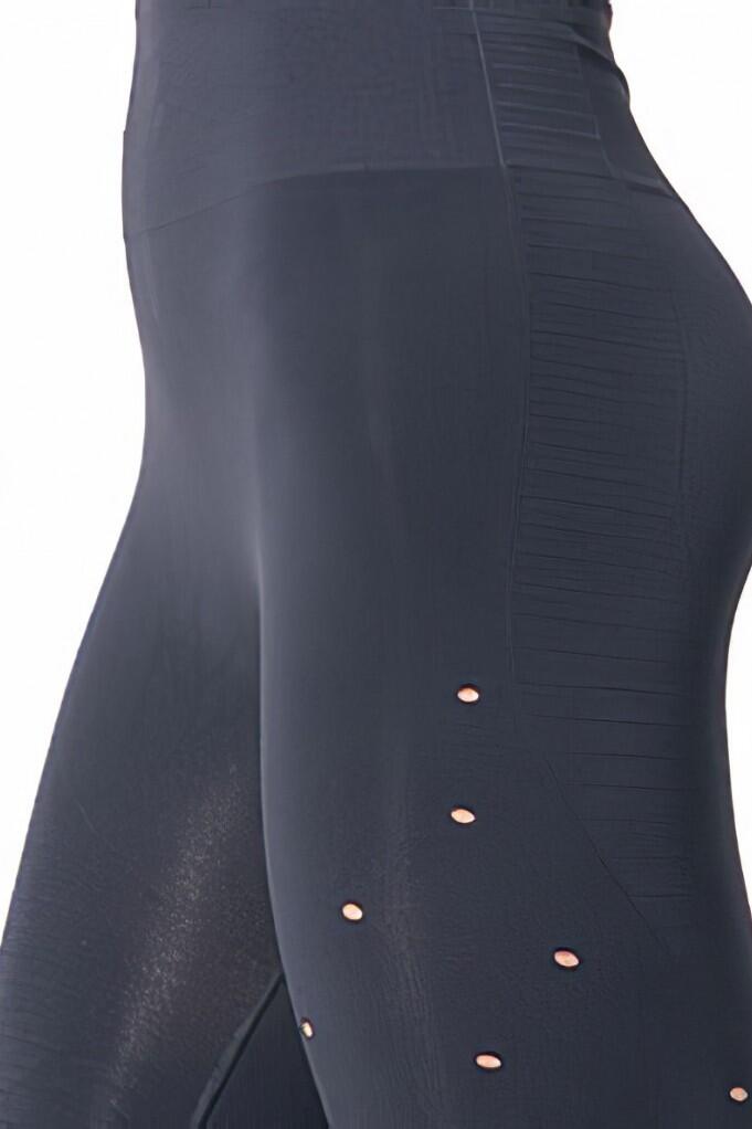 Legging et T-shirt Femme sans coutures Fibre Emana Taille haute,Namasté 4/5