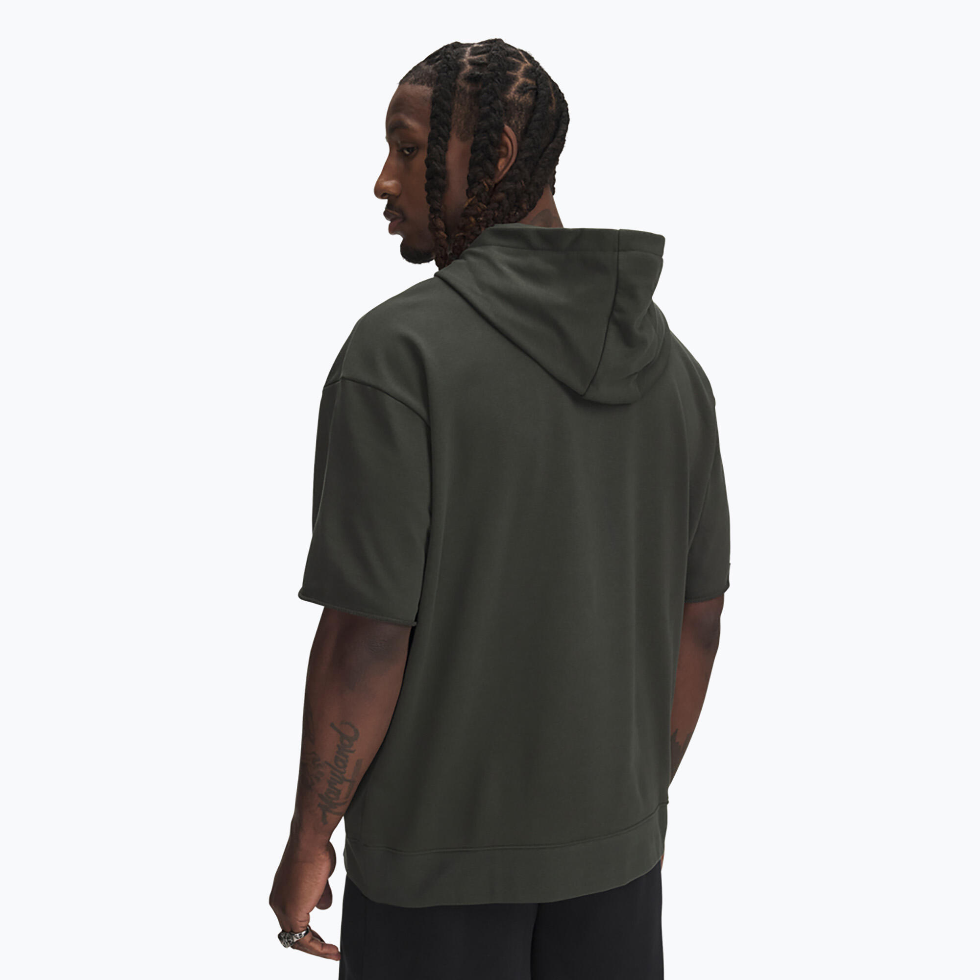 Felpa con cappuccio Under Armour Project Rock SS Terry da uomo