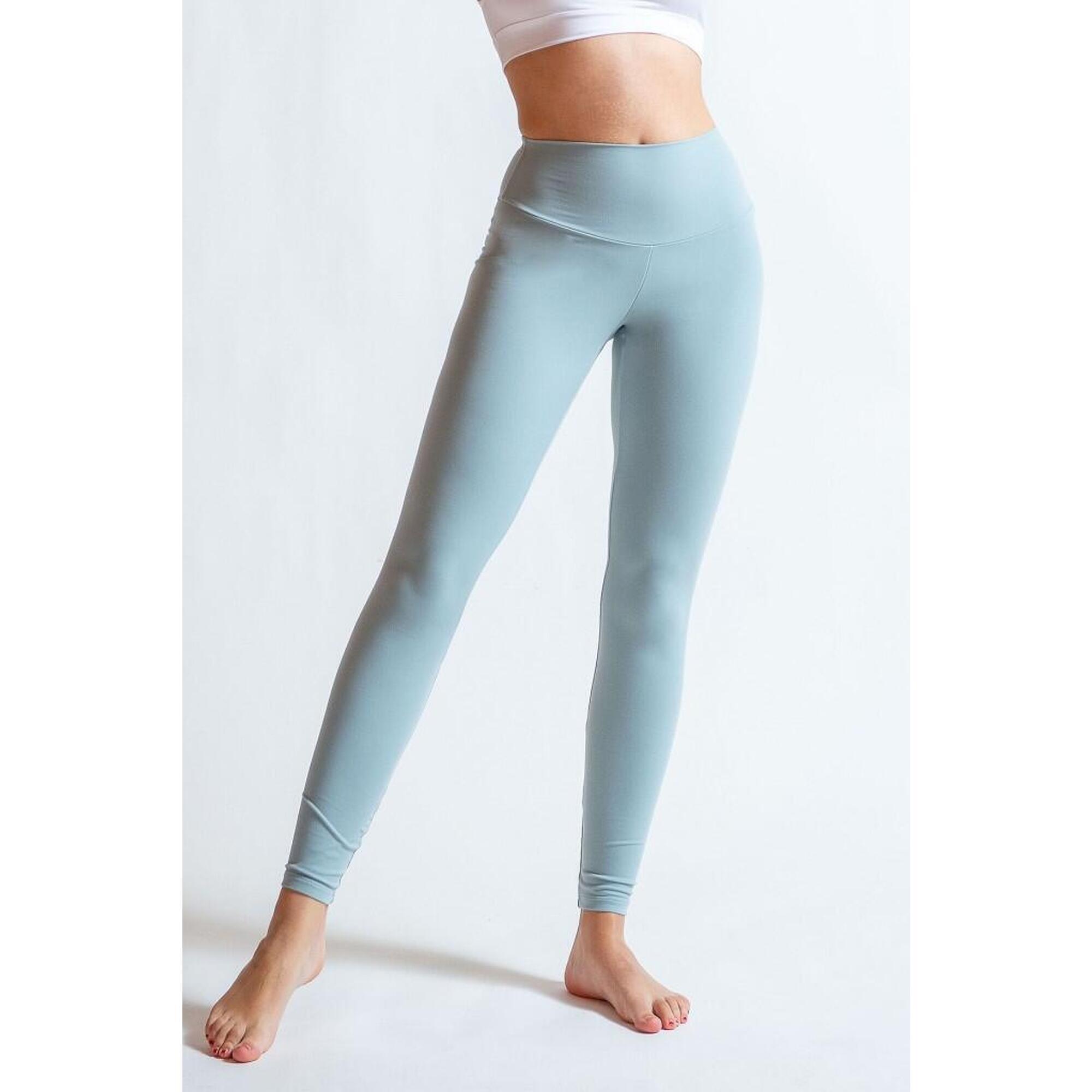 Anaissa - Legging Femme Fitness Taille Haute Natura - Legging - Bleu - 42 M/l - Decathlon