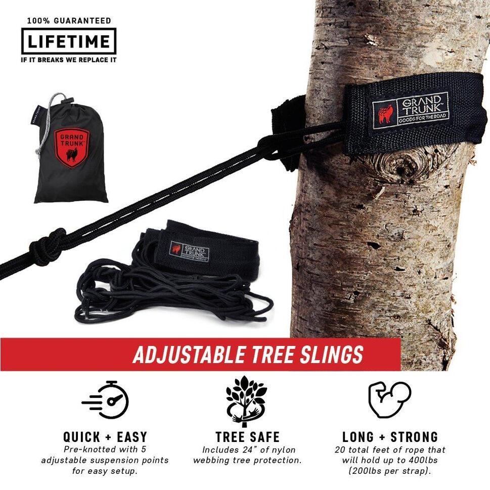 Linki do hamaka Grand Trunk Tree Slings Hammock Hanging Kit