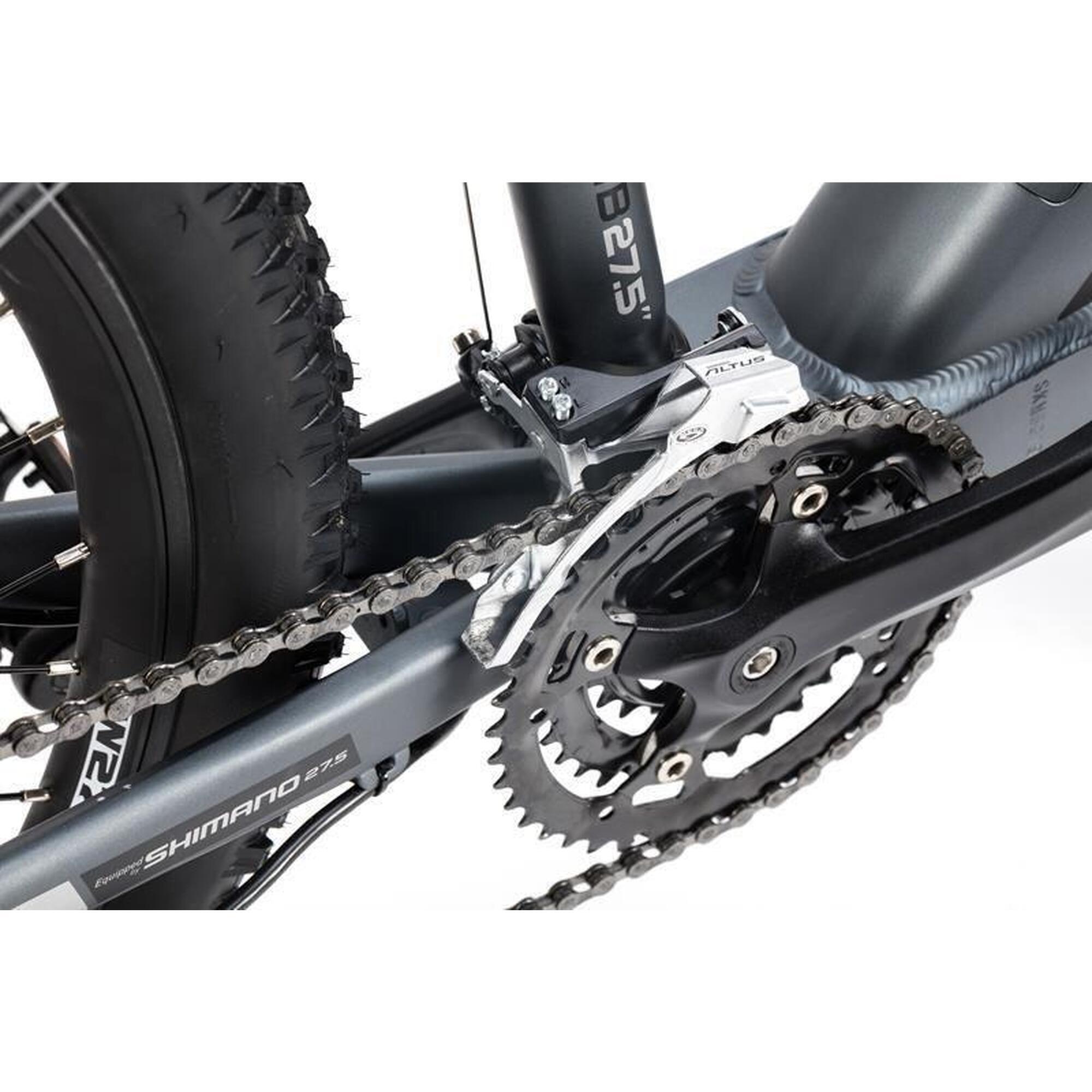 Bicicletă electrică de munte cu suspensie față E-MTB 27.5''