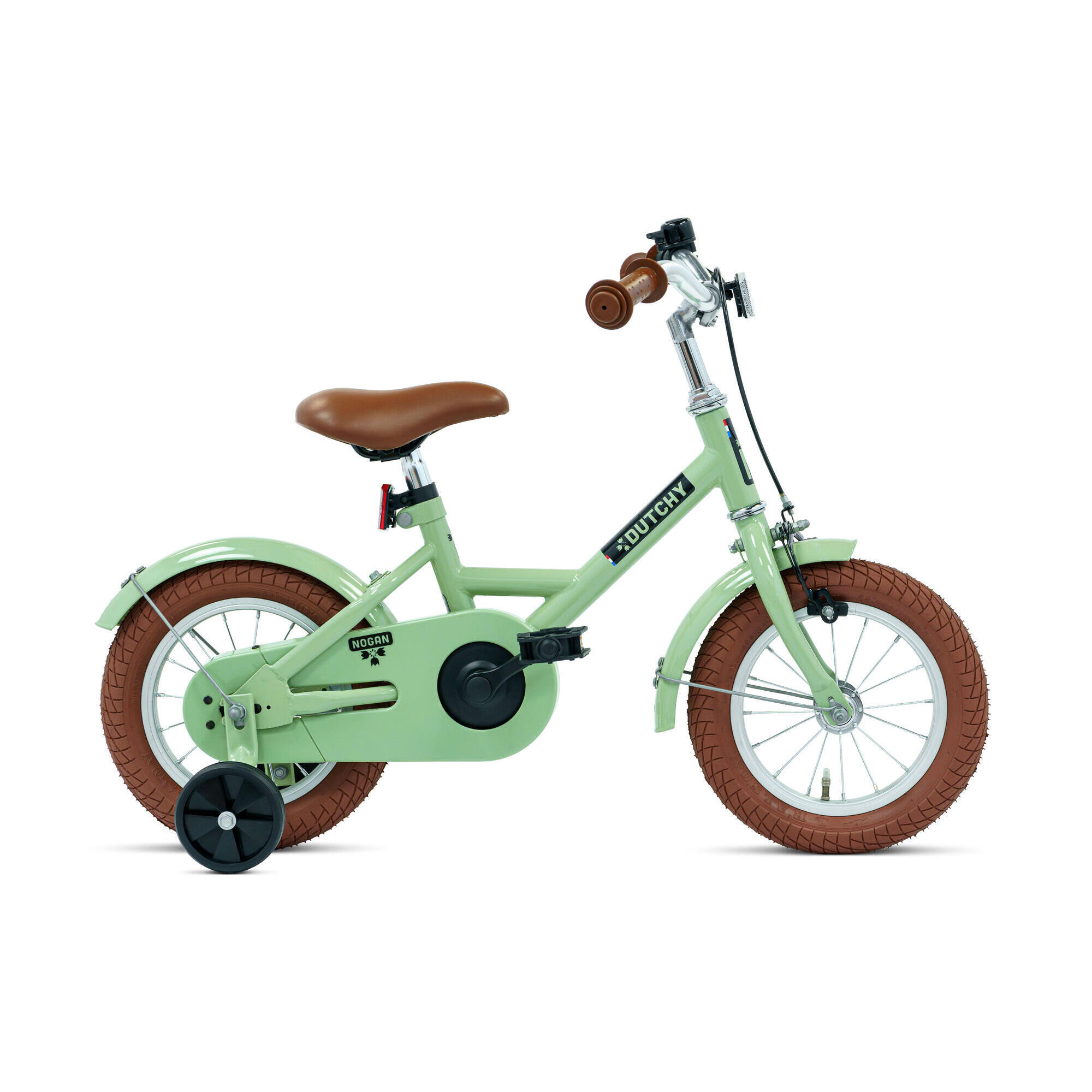 Nogan - Vélo Enfant Nogan Dutchy - 12 Pouces - Vert - Avec Roulettes - Vélo Enfant - Vert - 12" - Decathlon