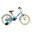 Vélo enfant Nogan Dutchy - 18 pouces - Bleu - Avec roulettes