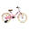 Vélo enfant Nogan Dutchy - 18 pouces - Rose brillant - Avec roulettes