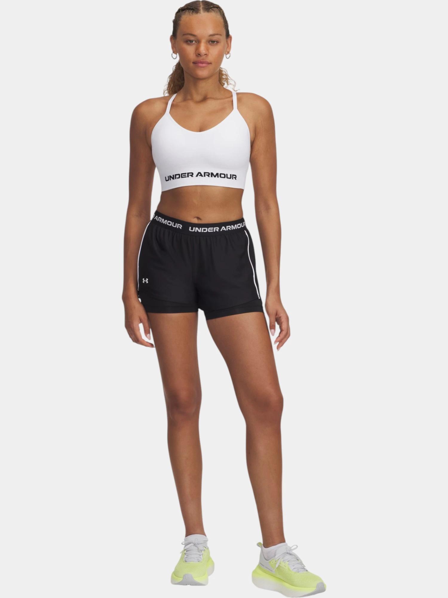 Pantaloncini Under armour modello 1389895-001 per donne 3/6