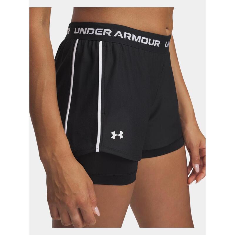 Pantaloni scurți de antrenament pentru femei Under Armour Tech Play Up 2in1