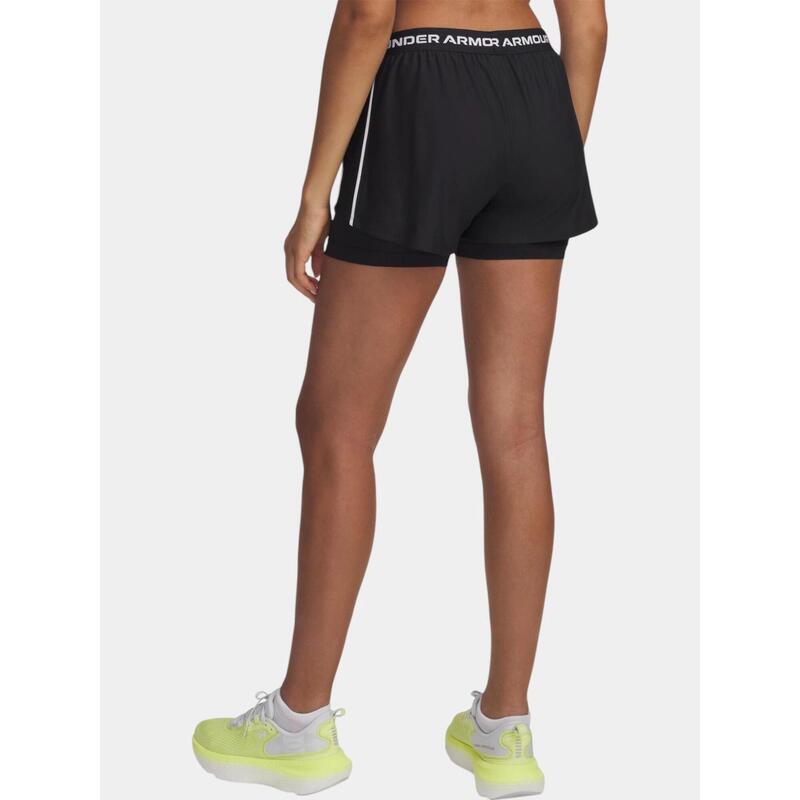 Pantaloni scurți de antrenament pentru femei Under Armour Tech Play Up 2in1