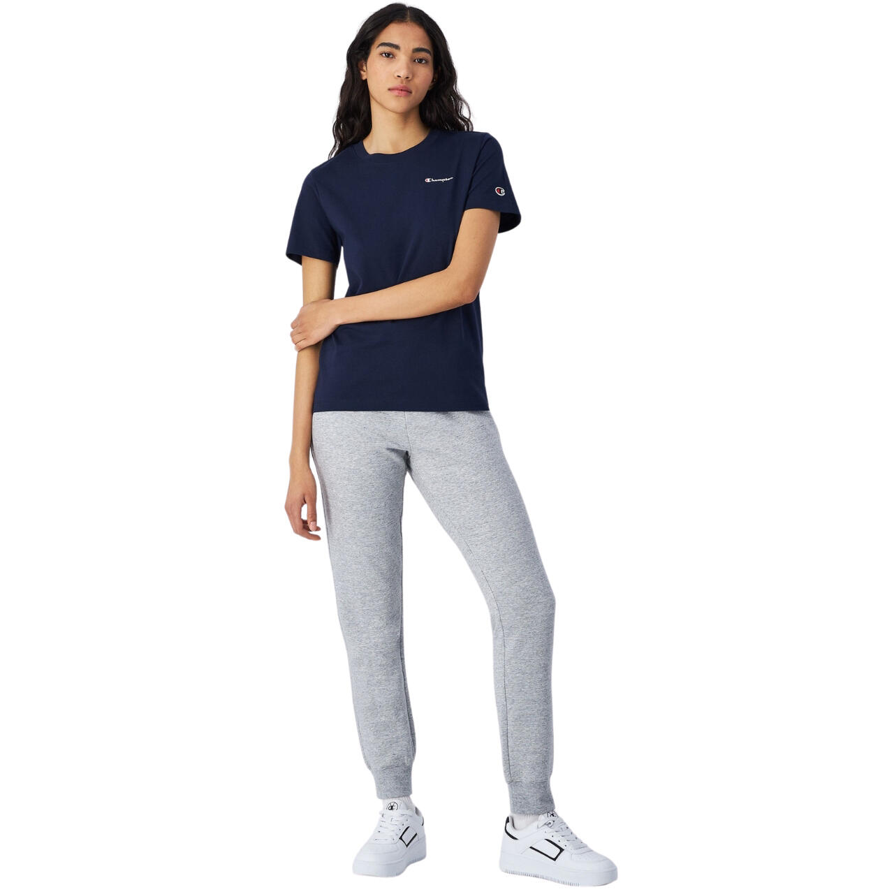 Champion T-shirt femme manches courtes 100% coton 4/5