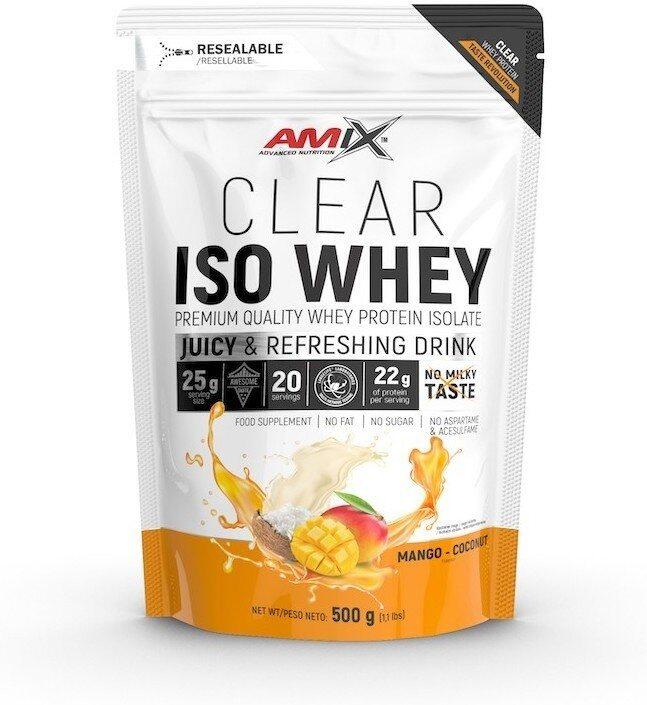 AMIX Clear iso whey - 500g Manga e coco da Amix Nutrition