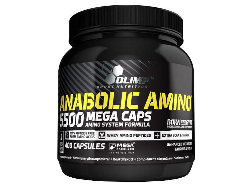 OLIMP SPORT Anabolic Amino 5500 Mega Caps -  - 400 capsules