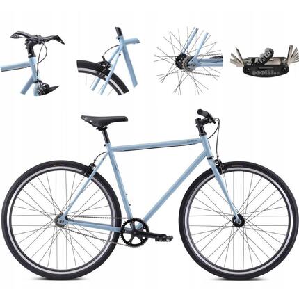 Rower miejski ostre koło Fuji Declaration