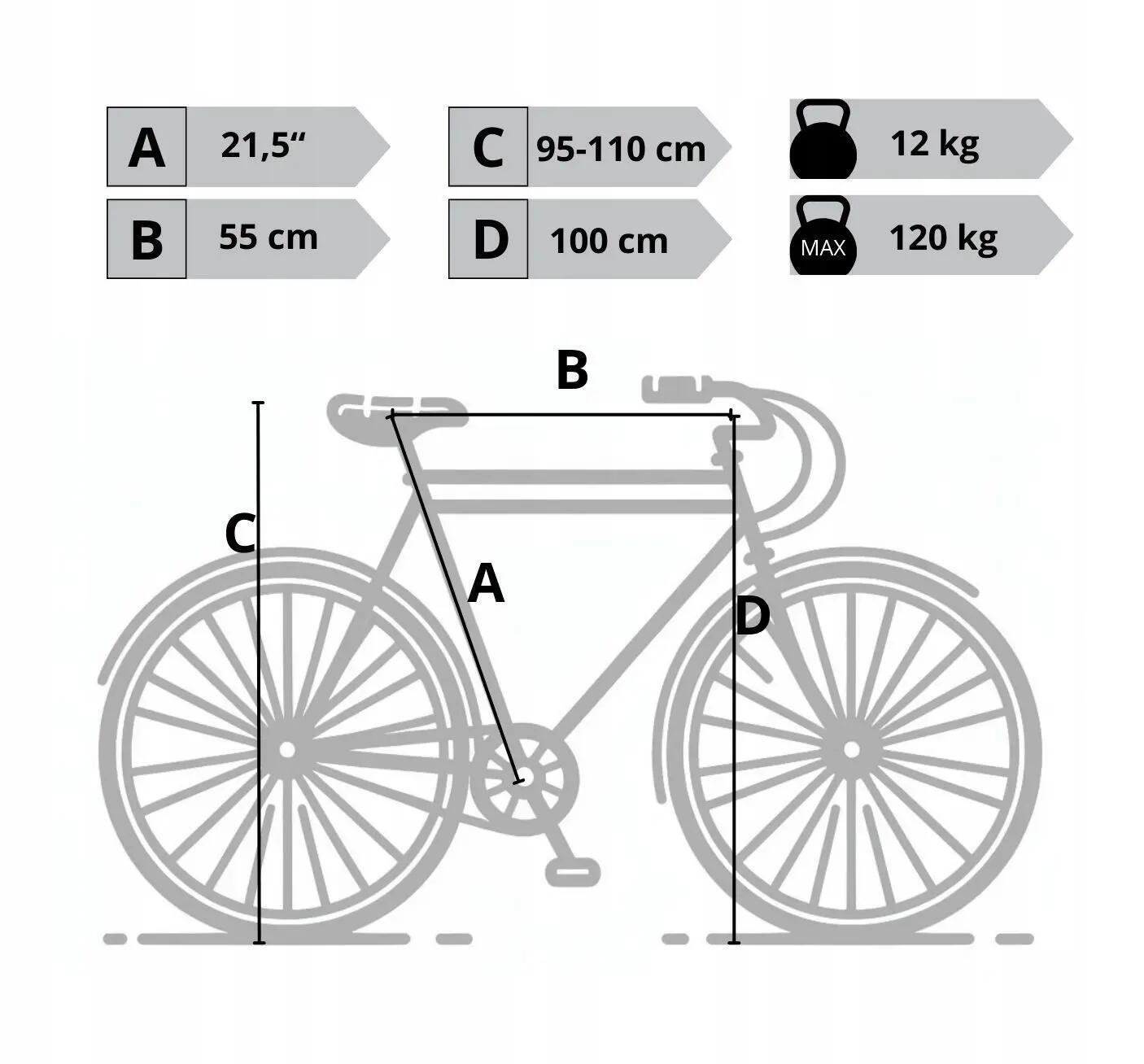Rower Ostre Koło Miejski Fuji Declaration Koła 28" 2/5