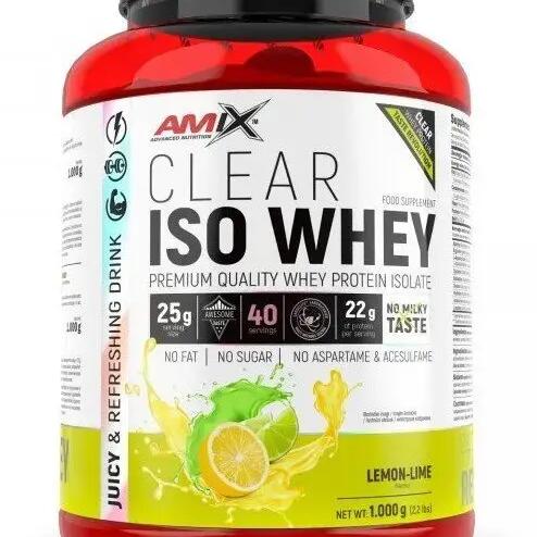 Clear Iso Whey - 1Kg Lemon Lime Amix Nutrition