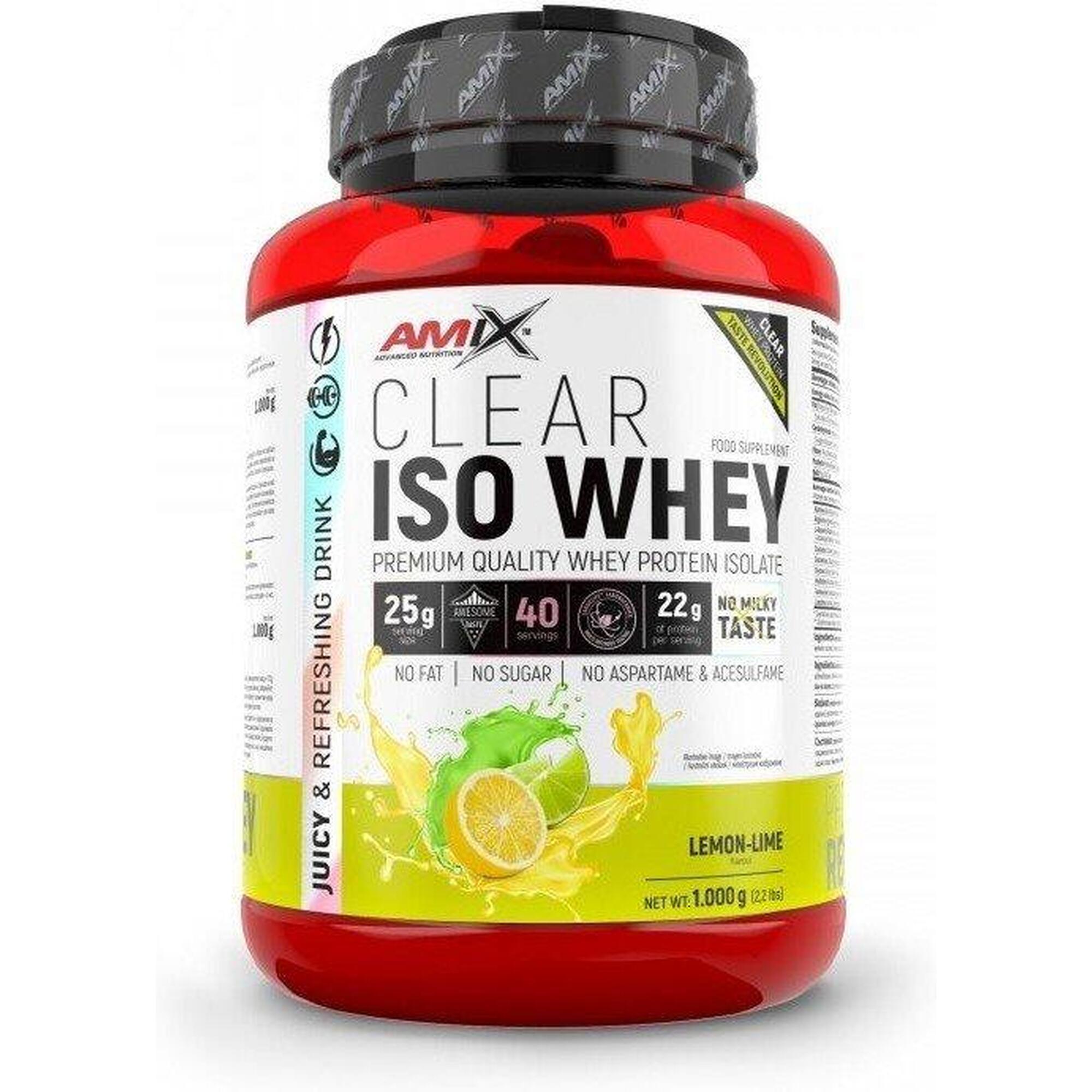 Clear iso whey - 1kg Lima Limão da Amix Nutrition Exclusivo Online                   2 cores disponíveis
 64,55€  Preço por quantidade 64,55€kg AMIX Clear iso whey - 1kg Lima Limão da Amix NutritionVendido e expedido por: NutriCorelam    