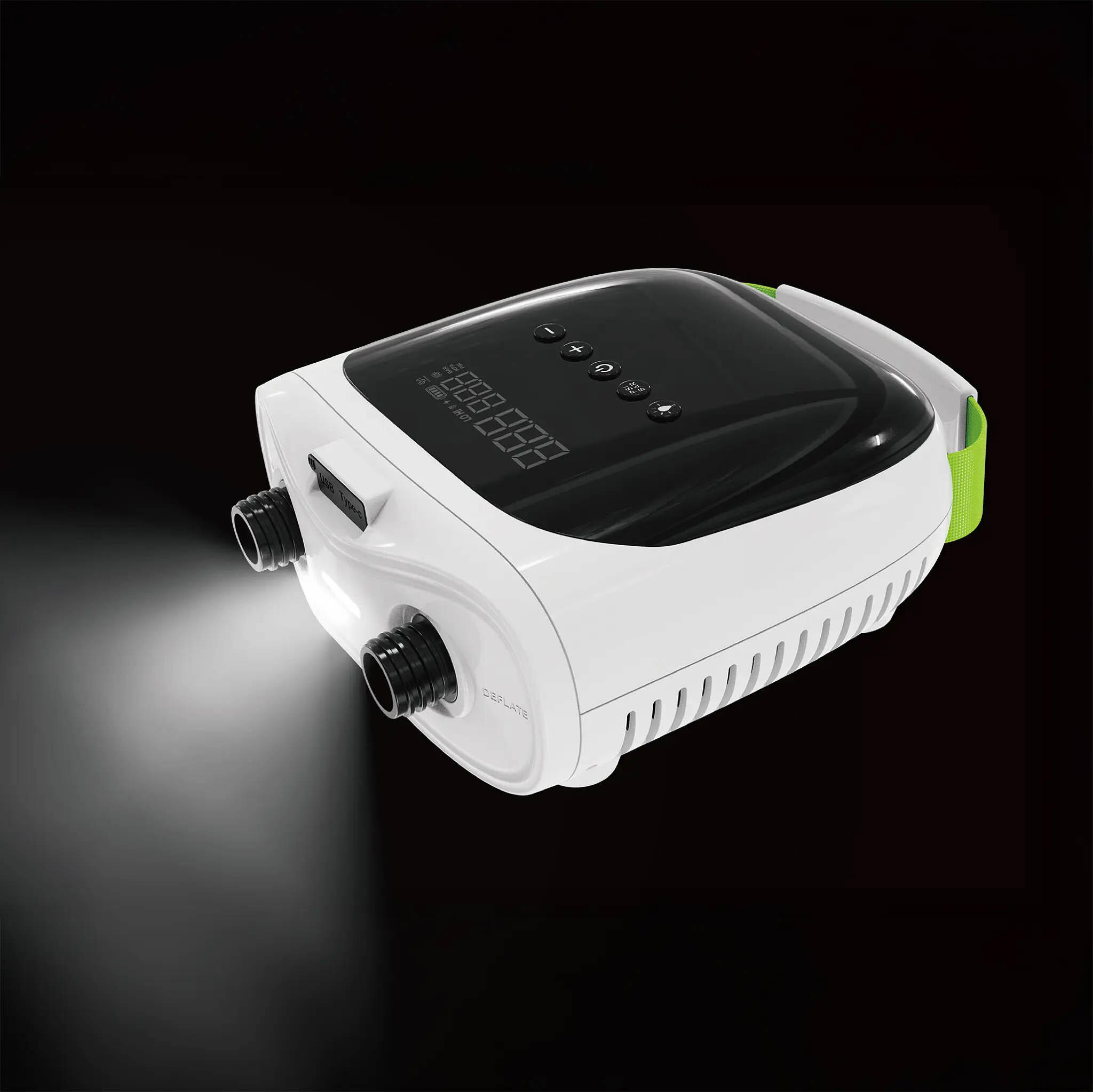 Pompka elektryczna z Akumulatorem PBG 9 20PSI 12V SUP Kajak Powerbank LED 4/7