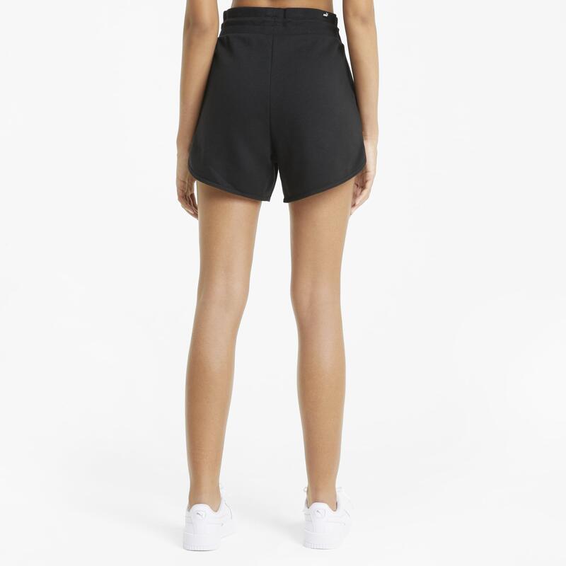 Pantaloni scurti femei Puma Rebel 4", Negru