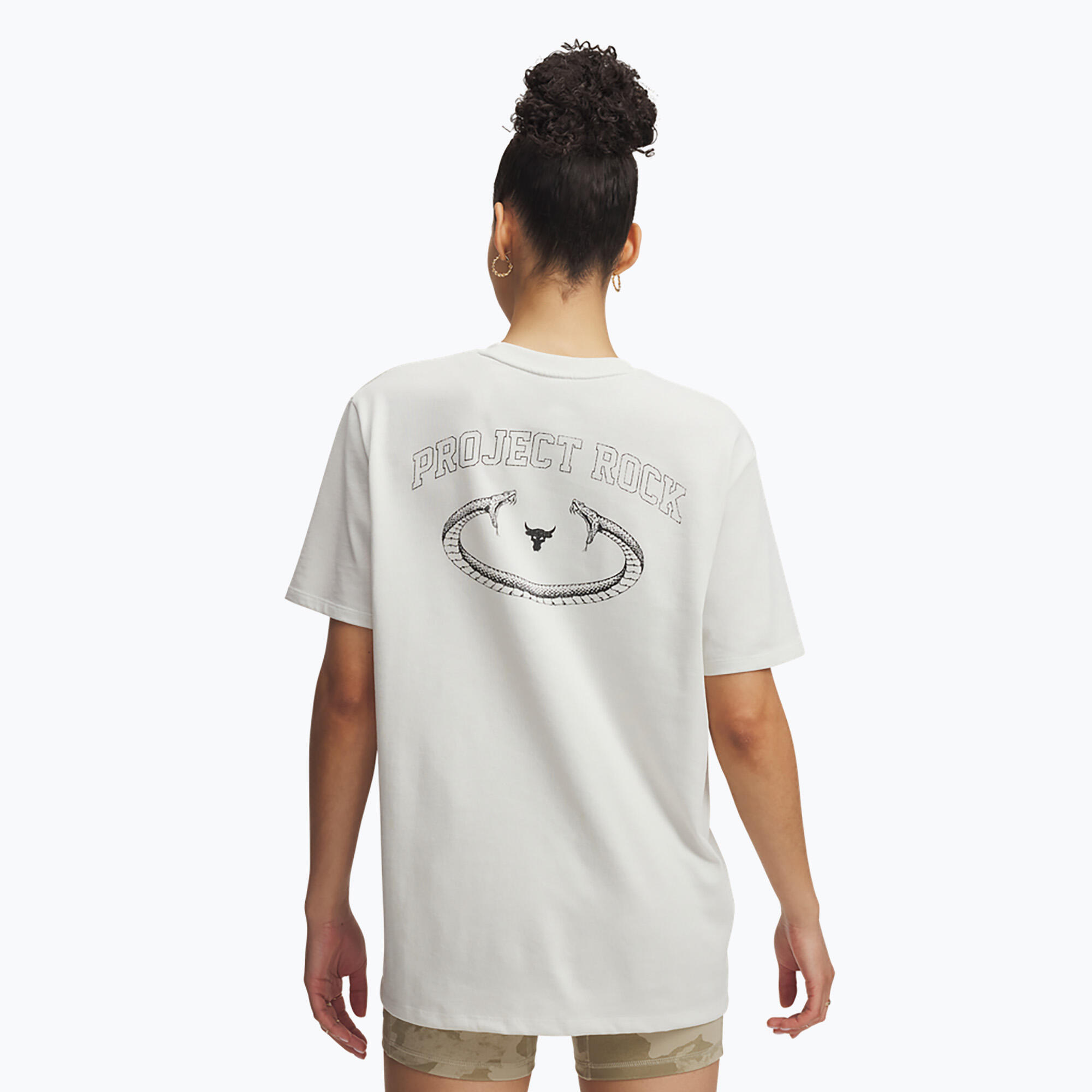 T-shirt Under Armour Project Rock Campus pour femme 2/3