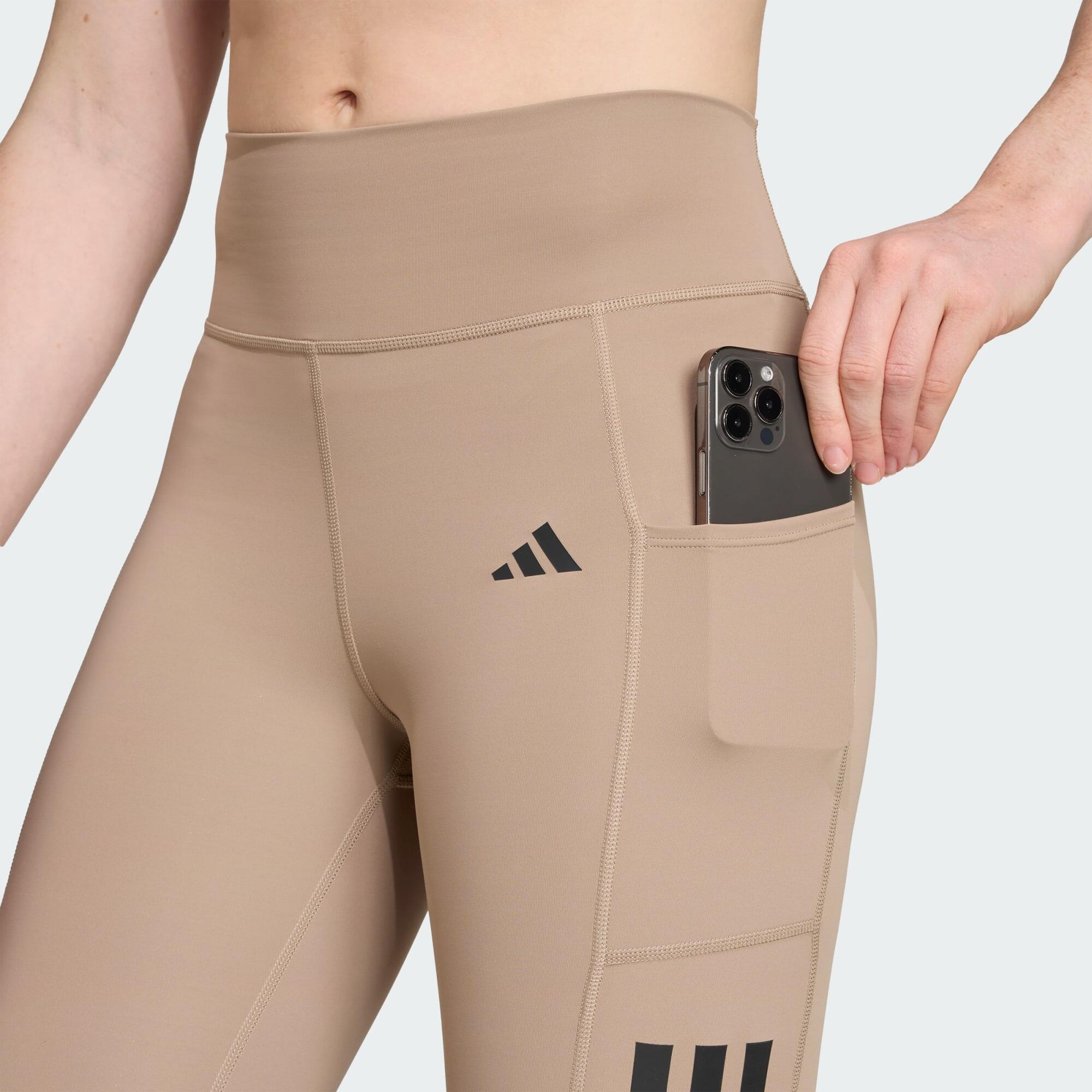 Optime 3-Stripes Full-Length Leggings 4/5