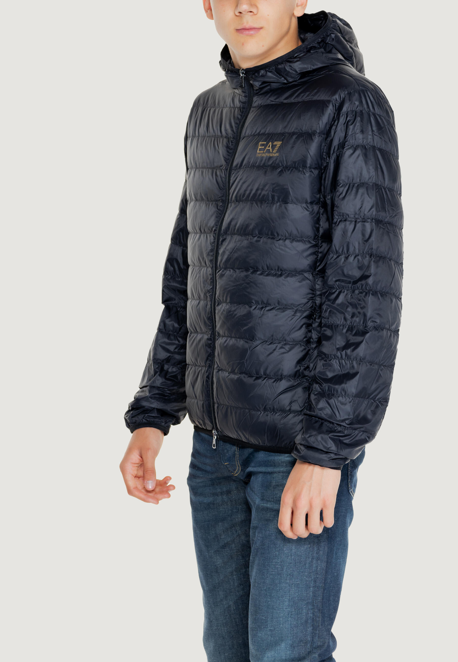 MEN'S Daunenjacke/Wattierte Jacke  SCHWARZ 3/5