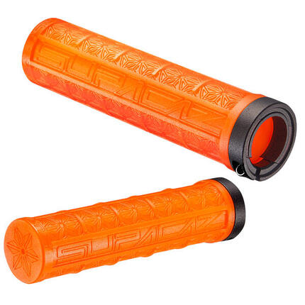 Supacaz Néon Vert Grizips Poignée Lock-On VTT-Vélo tout-32 mm