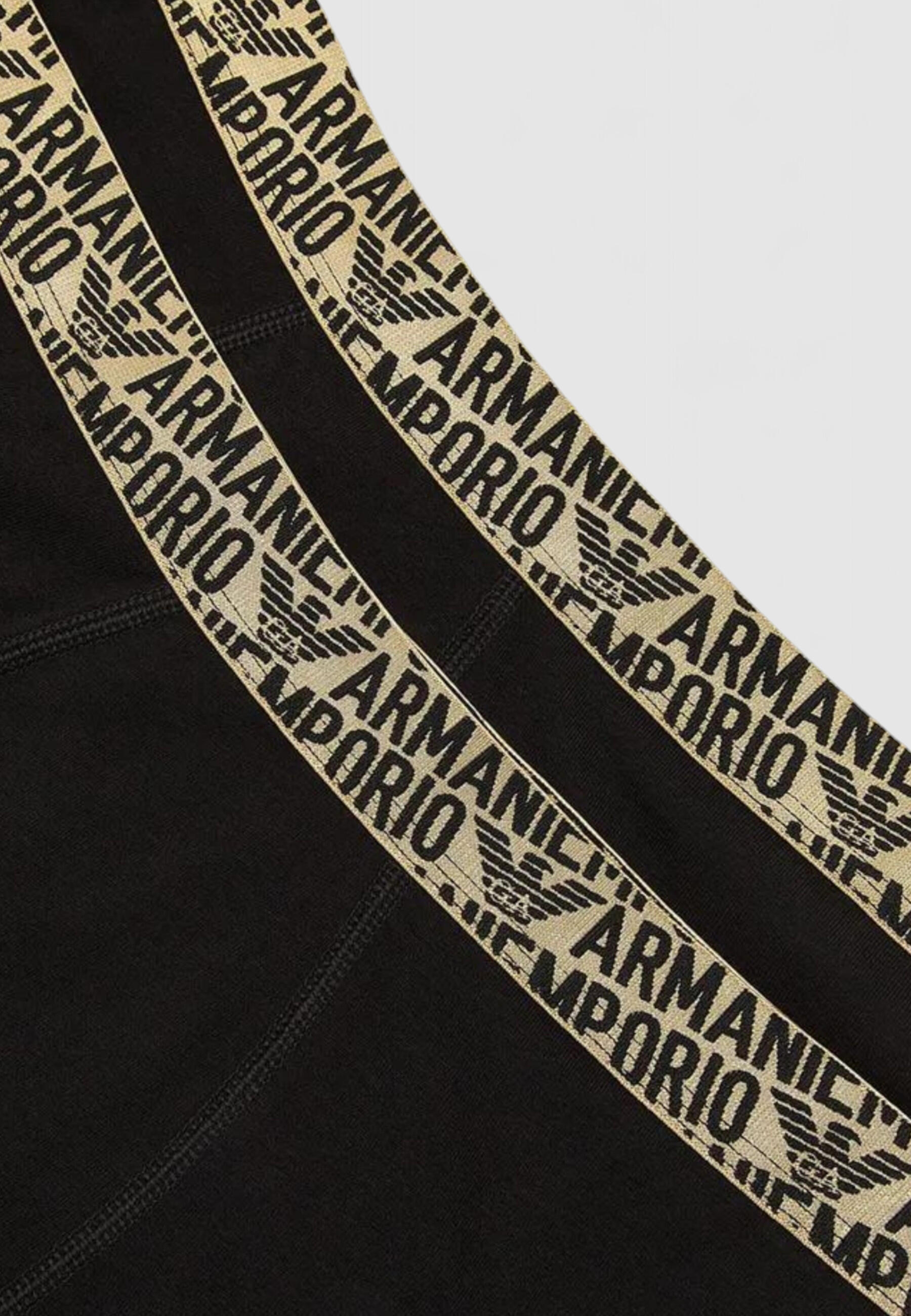 Intimo Uomo T39 BIPACK TRUNK UNDERWEAR SET Black gold 4/4