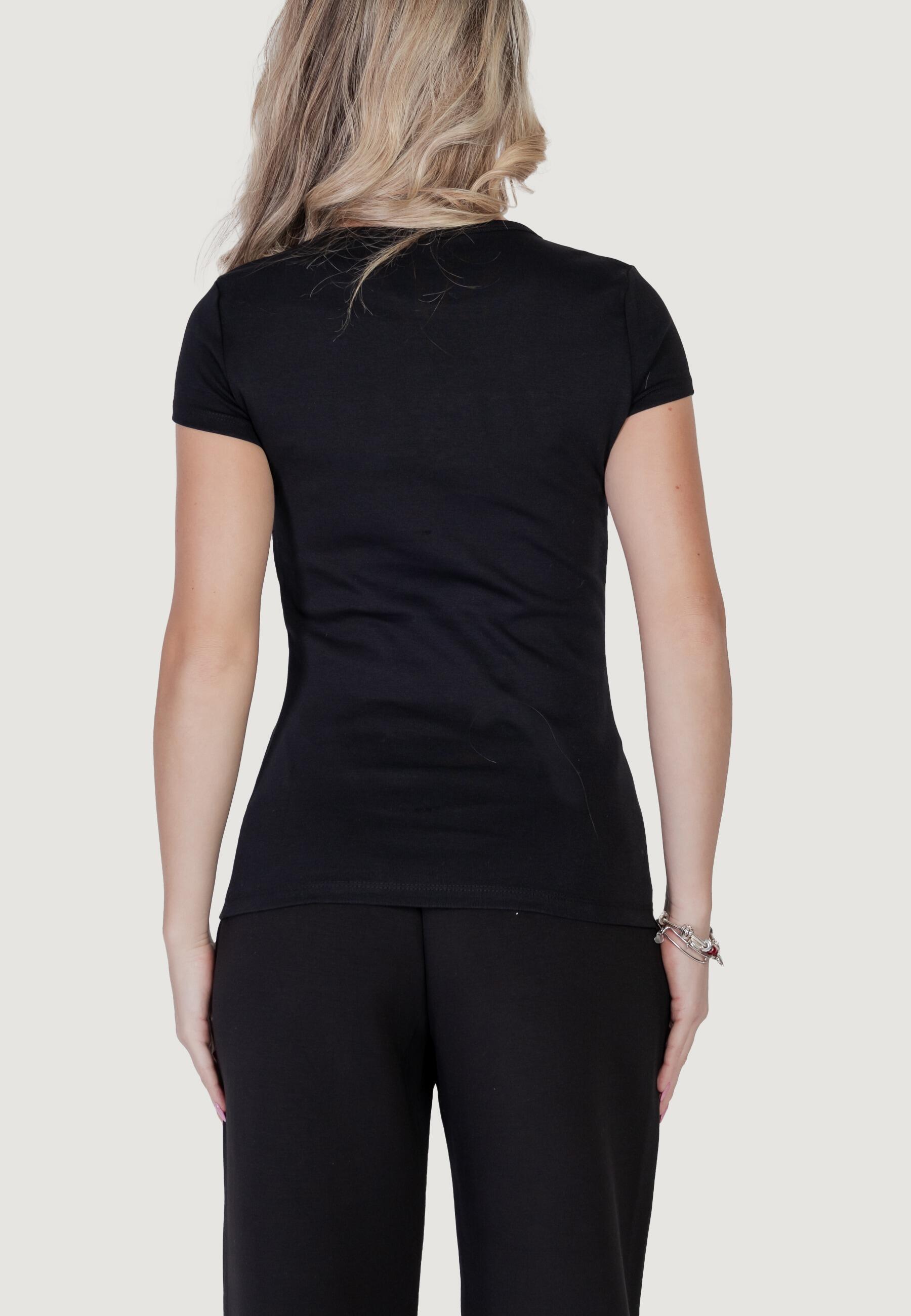 t-shirt crop top KIARA SS FEMME NOIR 4/5