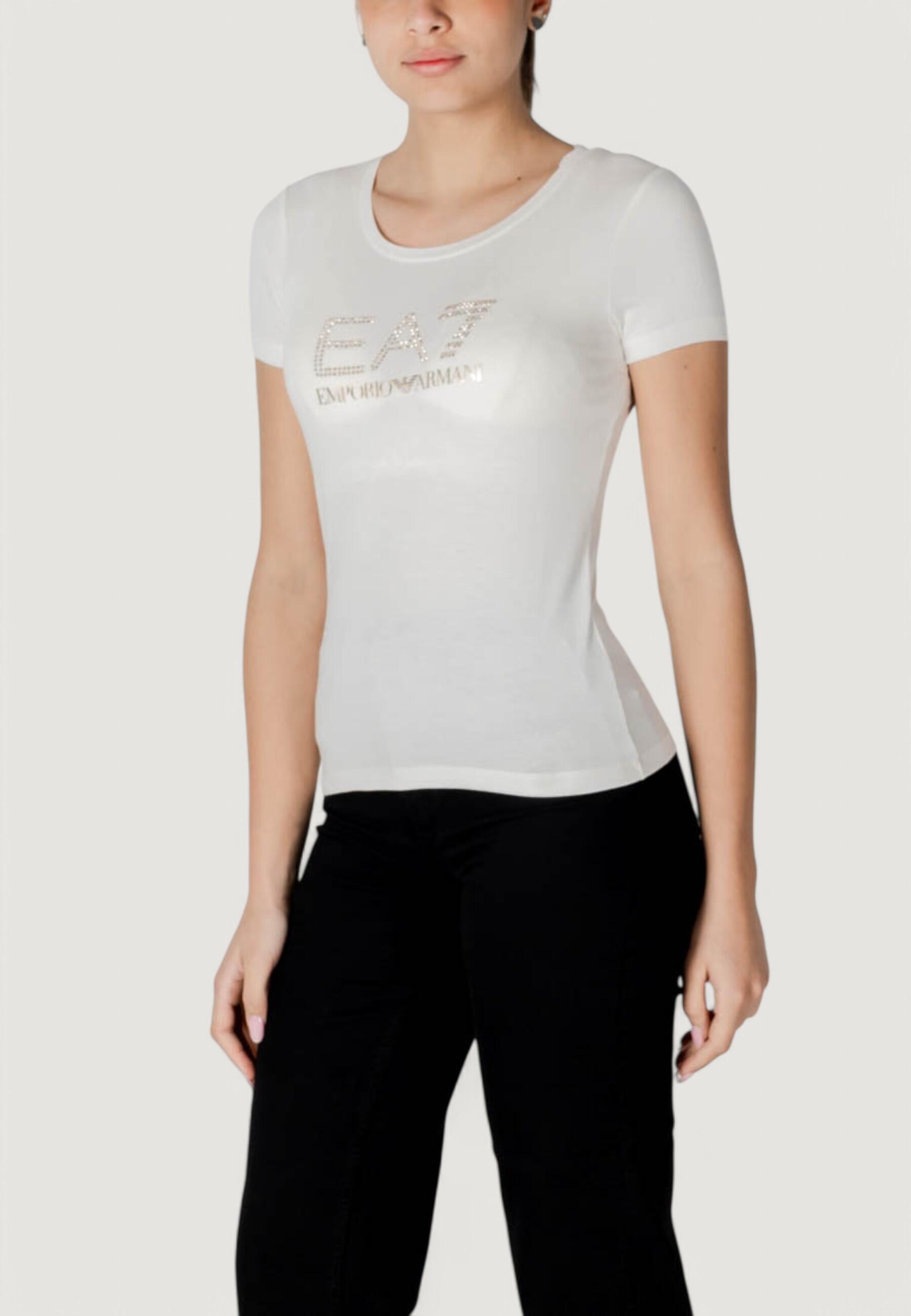 t-shirt crop top  FEMME BLANC 4/5
