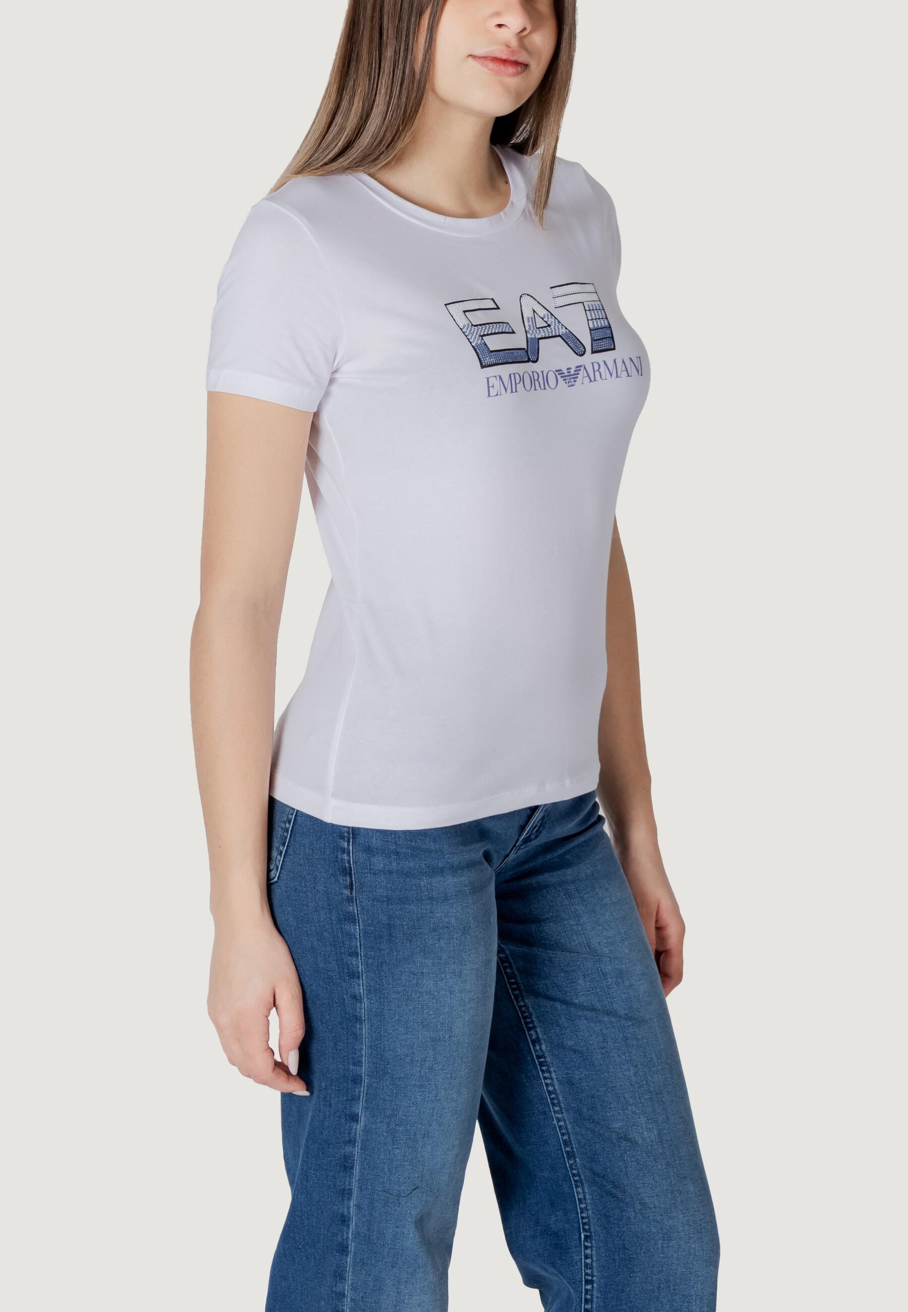 t-shirt crop top  FEMME BLANC 3/5