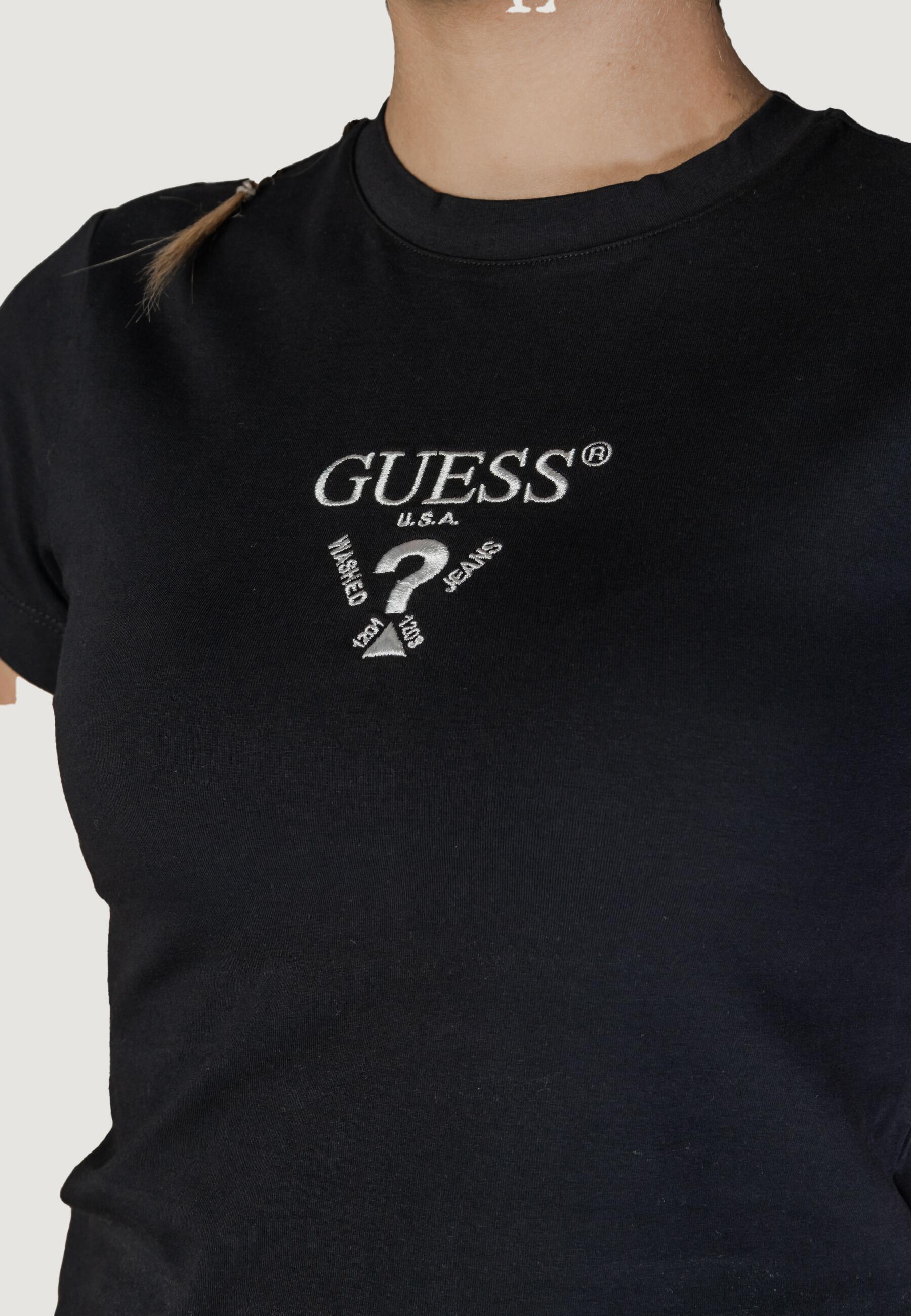 t-shirt crop top COLETTE SS TEE FEMME NOIR 5/5
