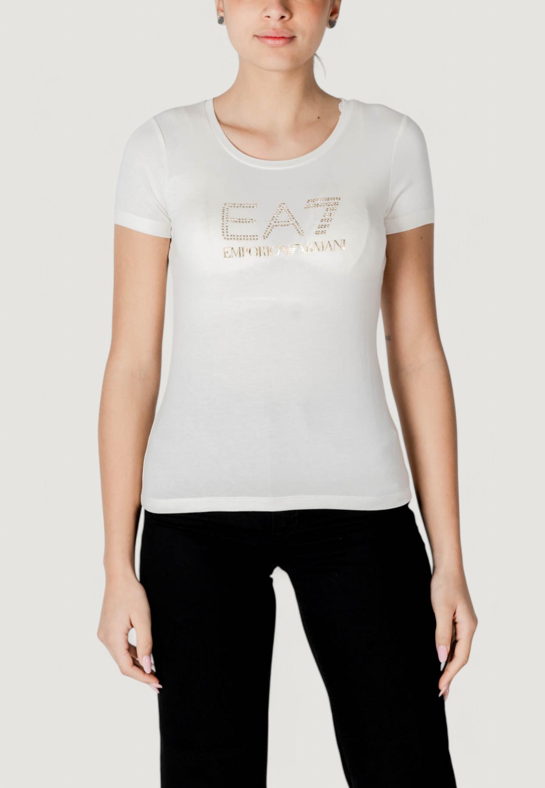 t-shirt crop top  FEMME BLANC 3/5